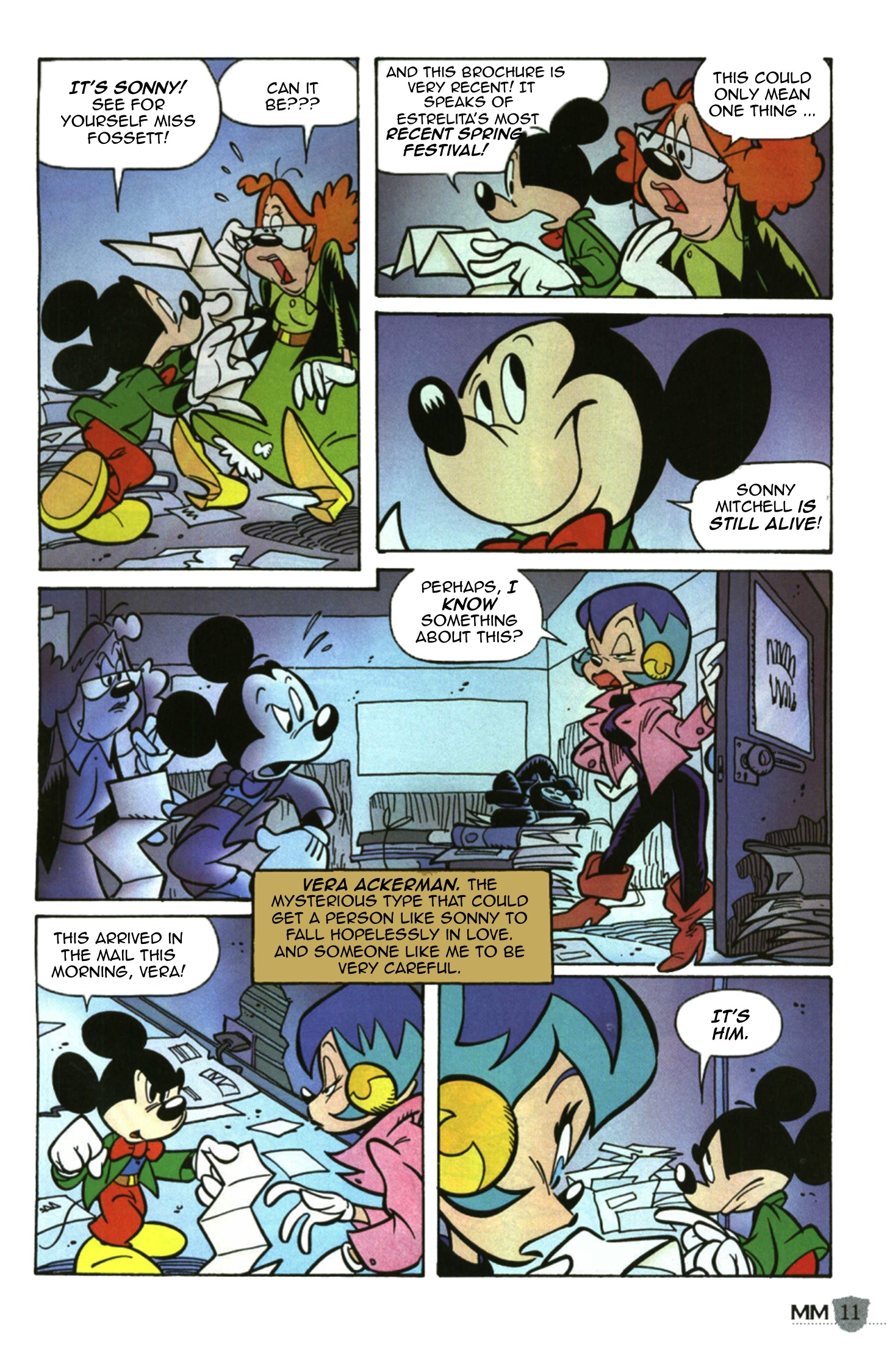 Read online Mickey Mouse Mystery Magazine comic -  Issue #2 - 11