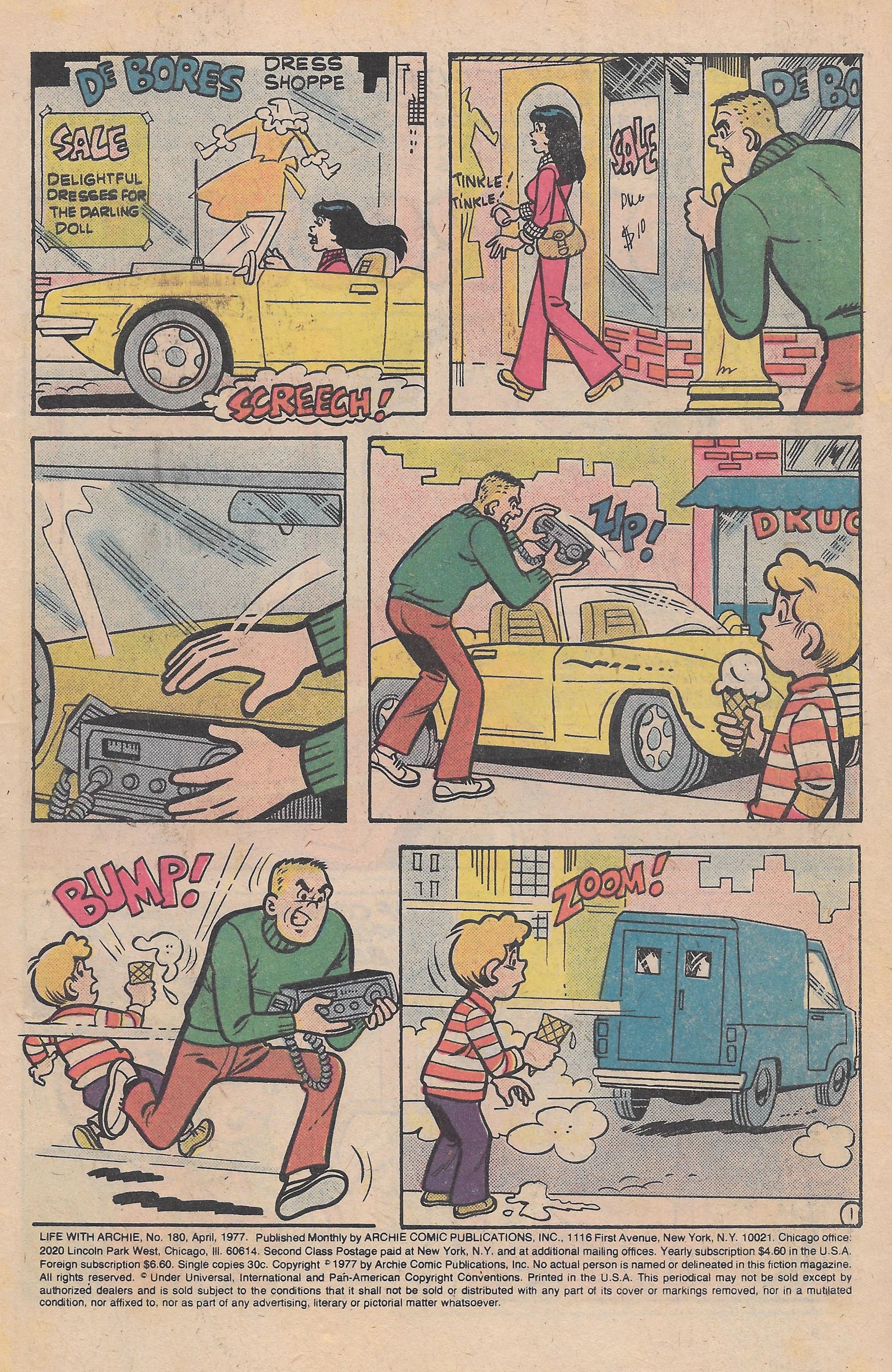Read online Life With Archie (1958) comic -  Issue #180 - 3