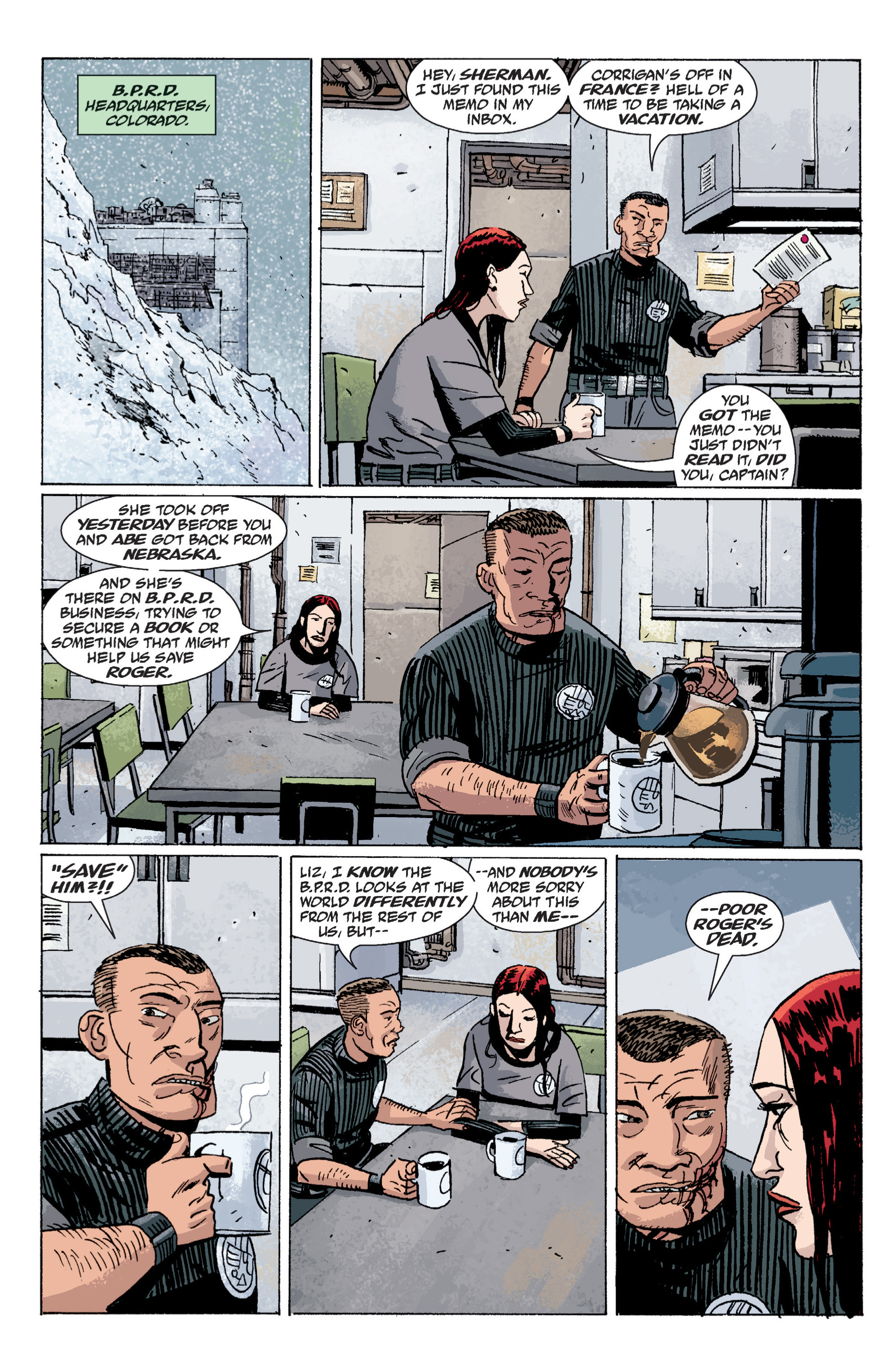 Read online B.P.R.D. (2003) comic -  Issue # TPB 6 - 17