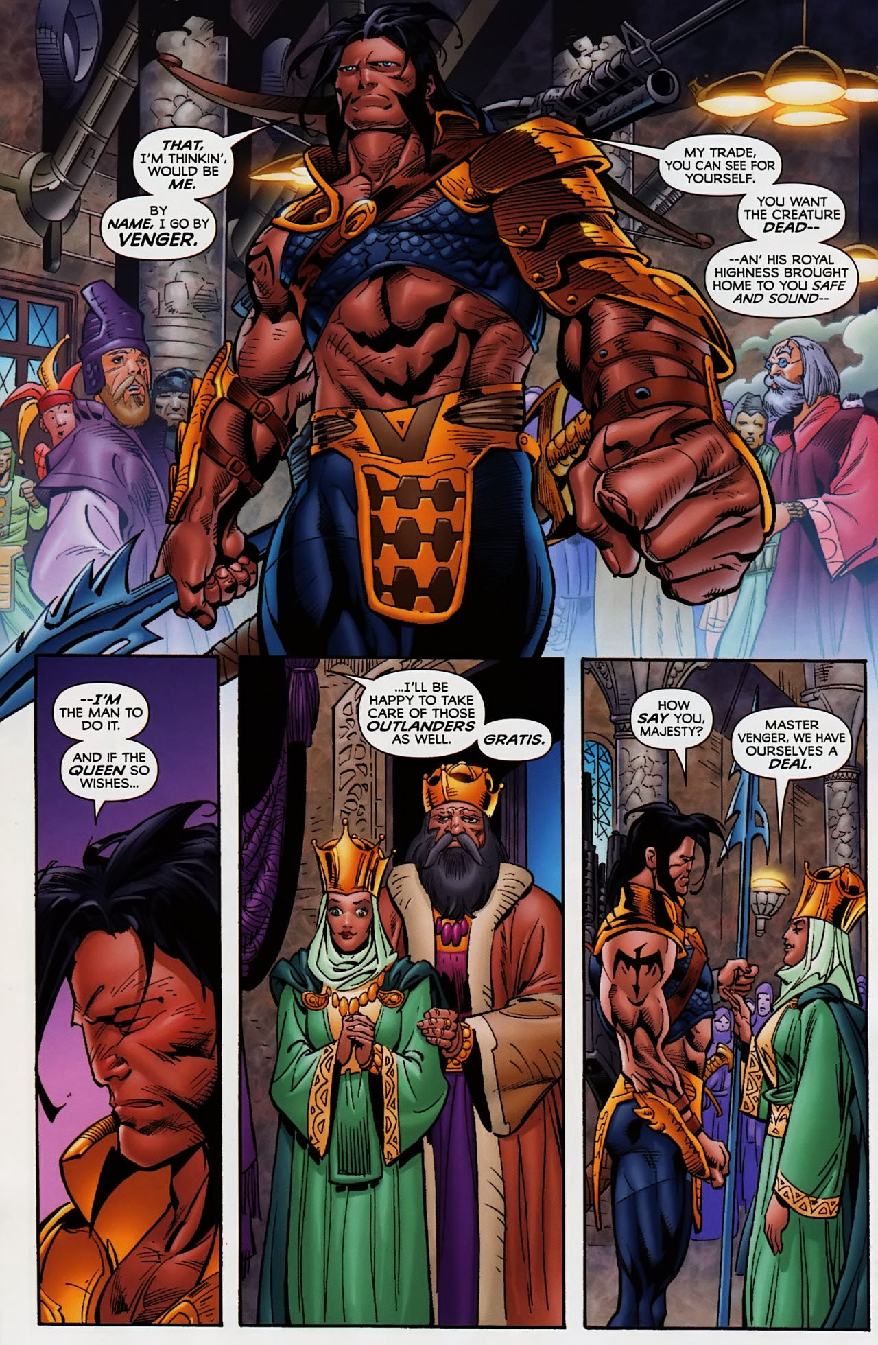 Read online New Exiles comic -  Issue #5 - 17