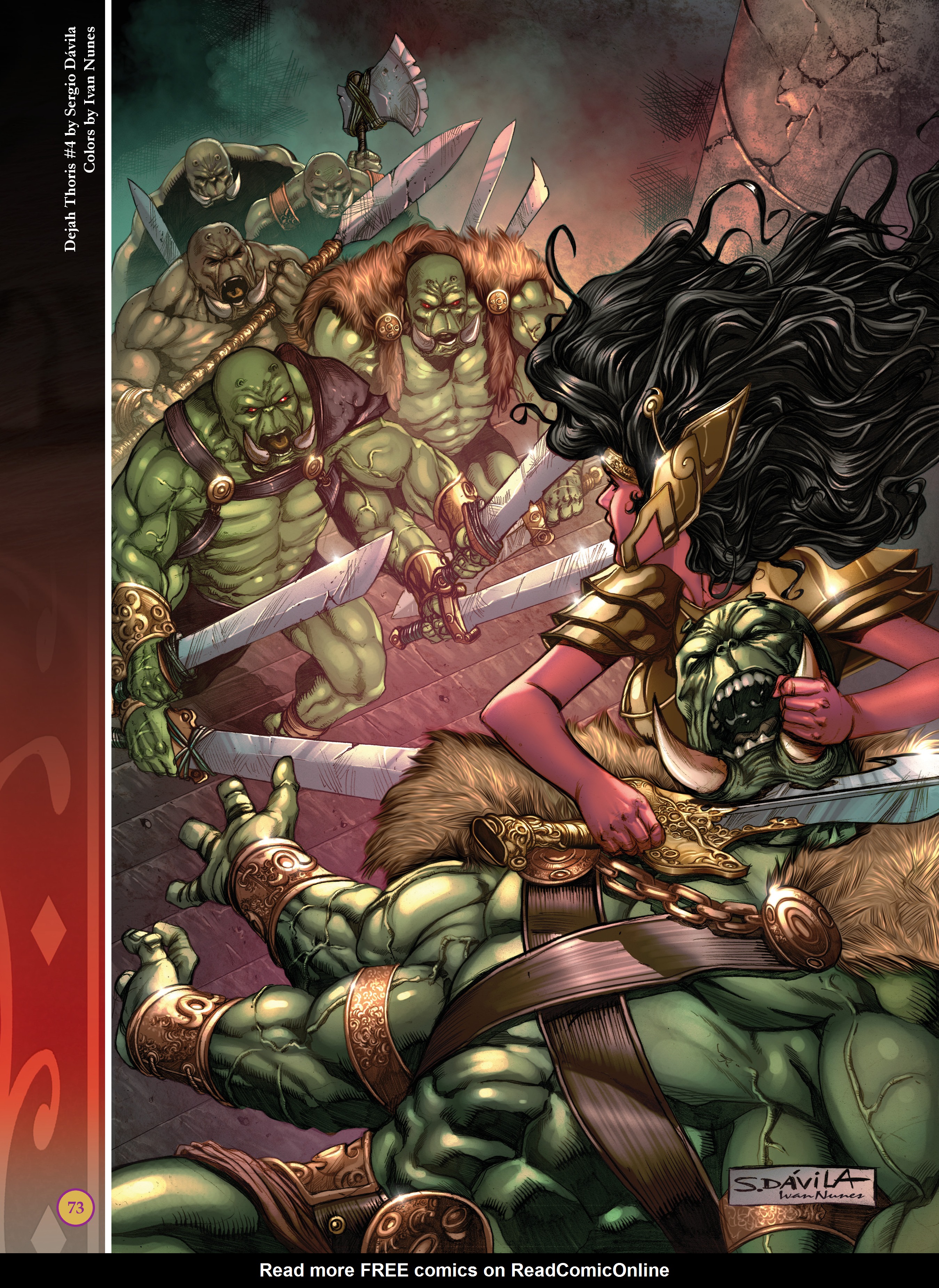 Read online The Art of Dejah Thoris and the Worlds of Mars comic -  Issue # TPB 2 (Part 1) - 72