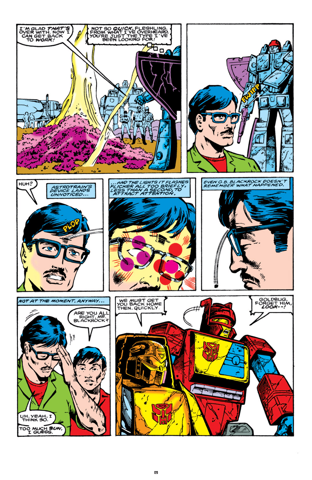 Read online The Transformers Classics comic -  Issue # TPB 3 - 121