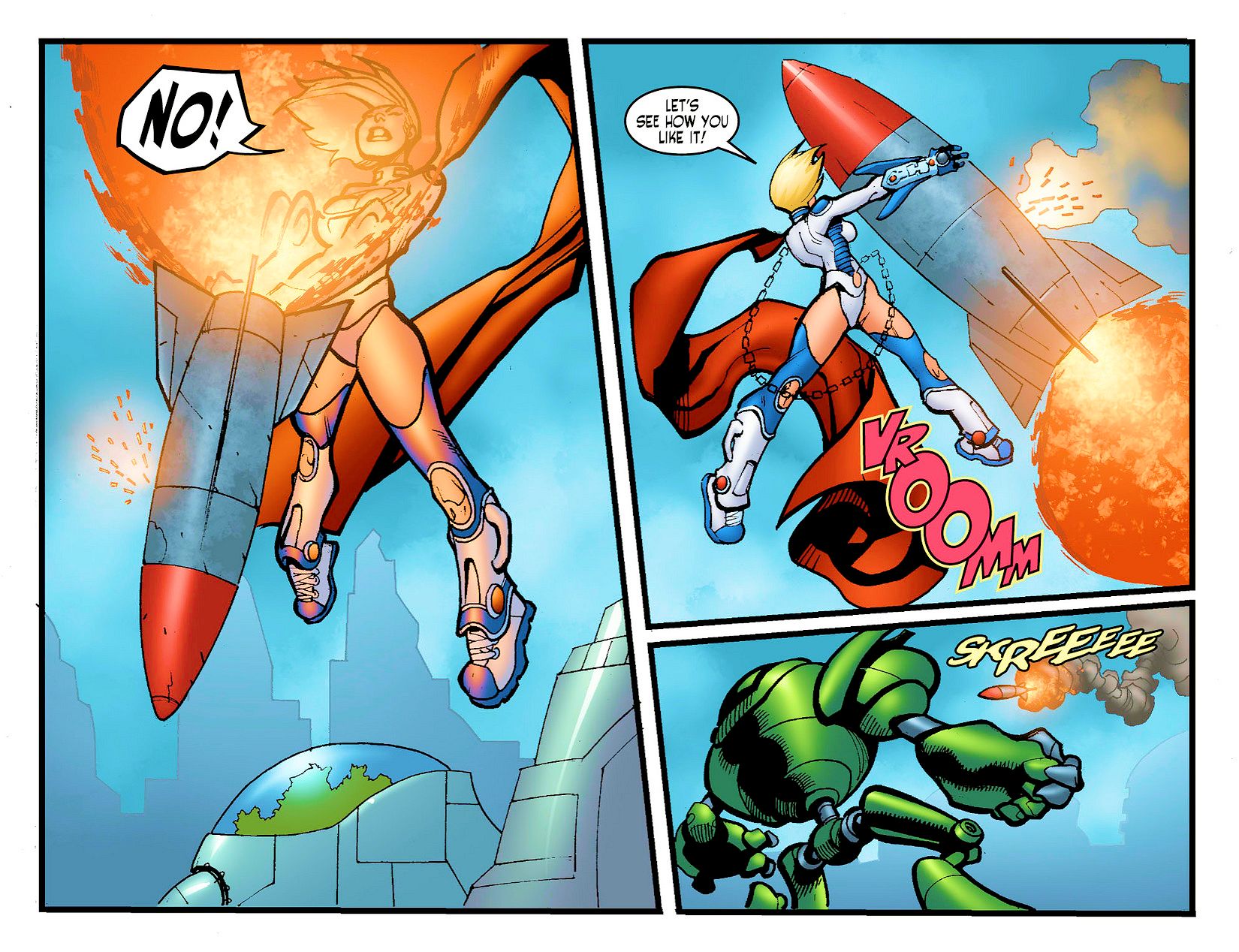 Read online Ame-Comi: Power Girl comic -  Issue #2 - 14