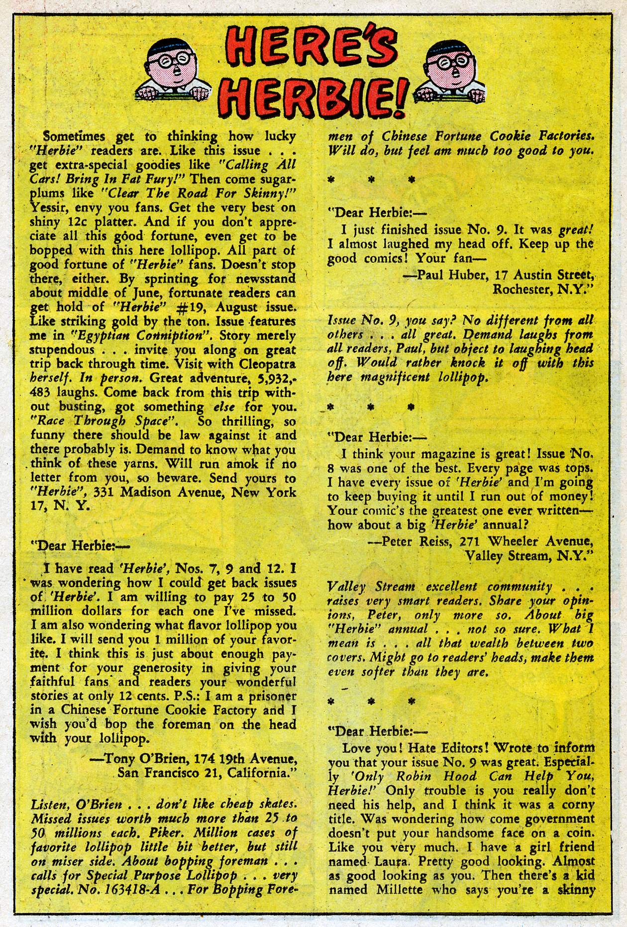 Read online Herbie comic -  Issue #18 - 15