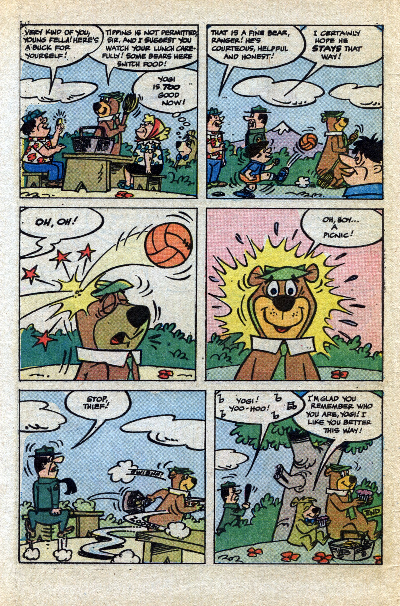Read online Yogi Bear (1970) comic -  Issue #34 - 6