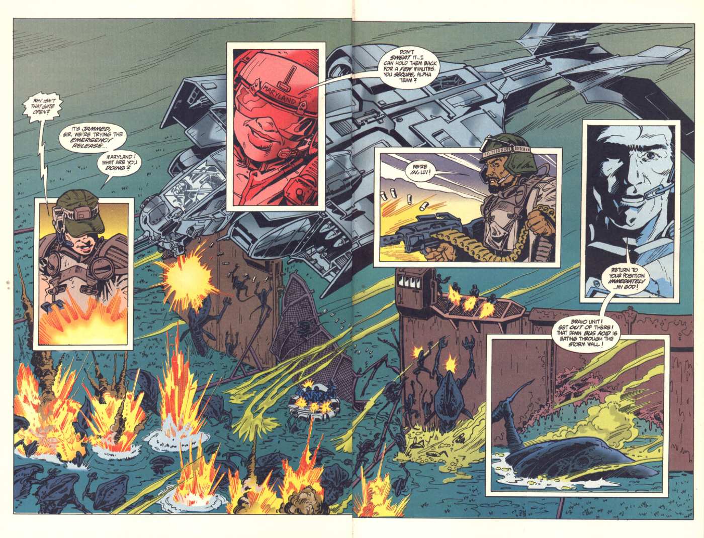 Read online Aliens: Colonial Marines comic -  Issue #5 - 23