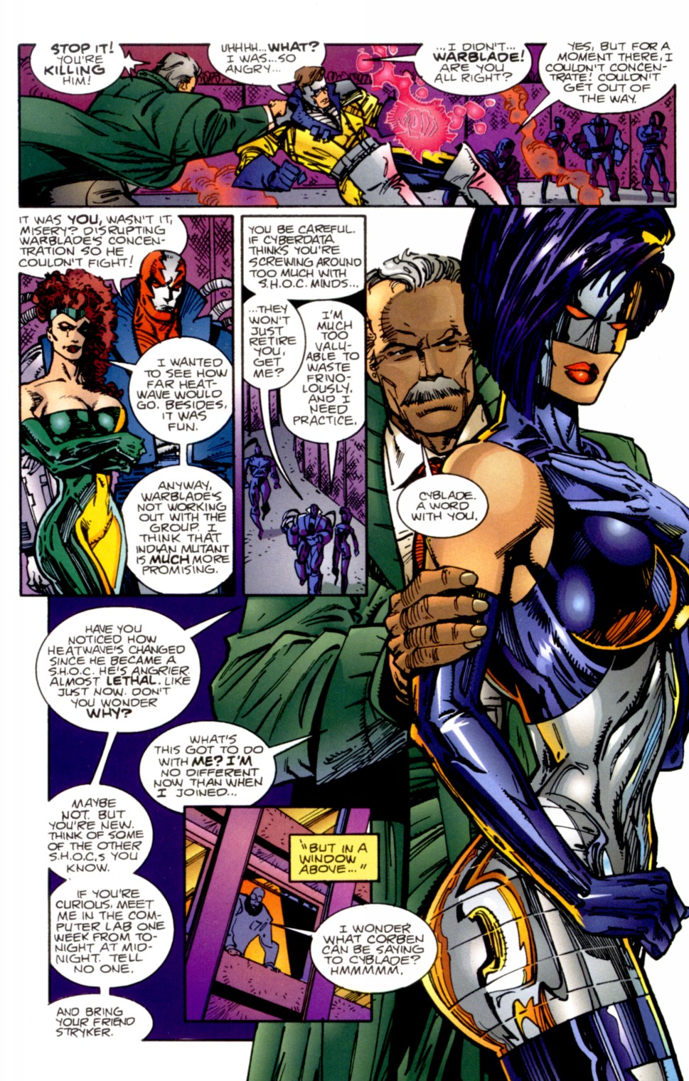 Read online Cyberforce (1992) comic -  Issue #0 - 16