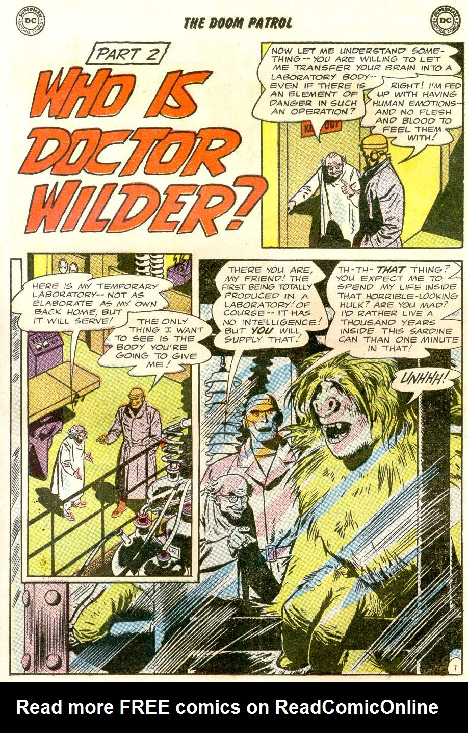 Read online Doom Patrol (1964) comic -  Issue #93 - 13
