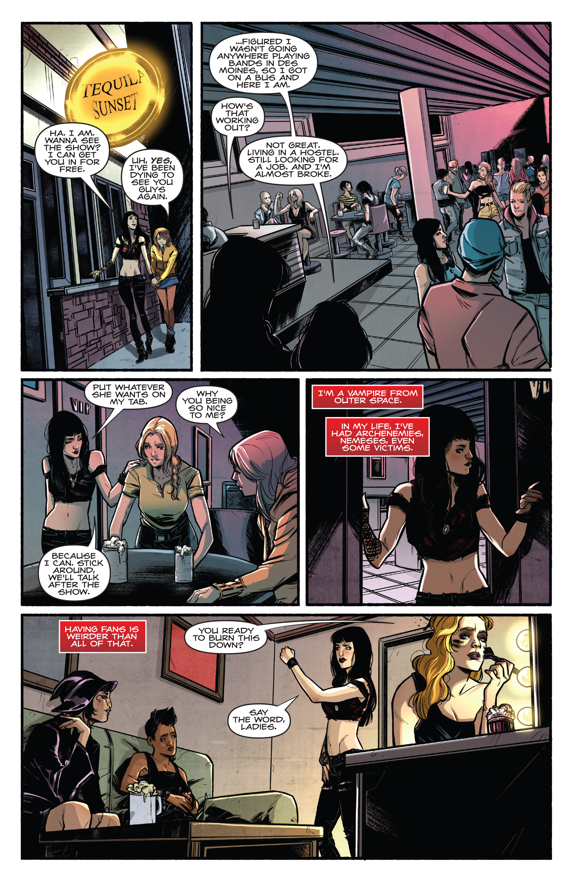 Read online Kiss/Vampirella comic -  Issue #1 - 10