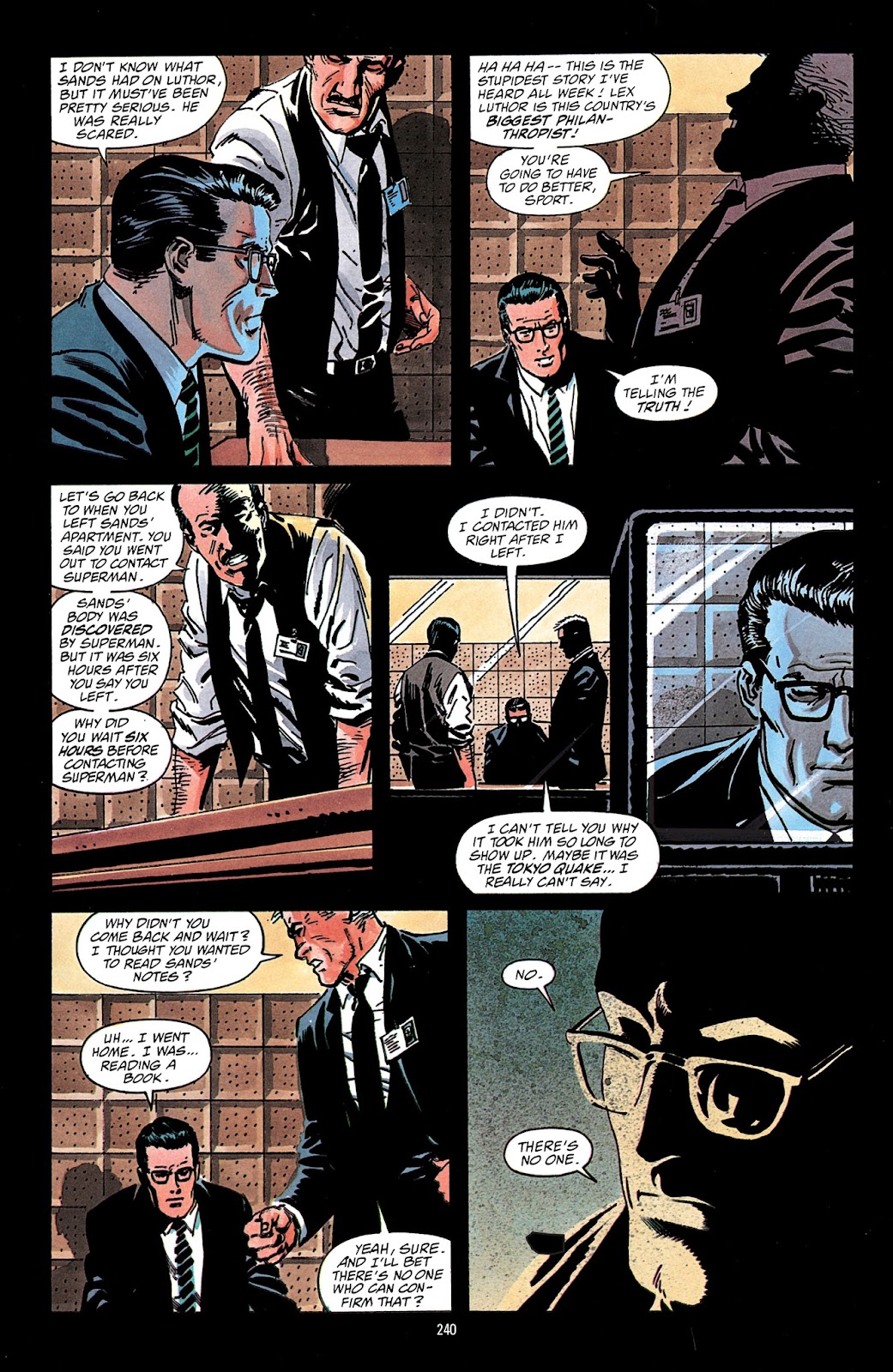 Superman: President Luthor issue TPB - Page 229