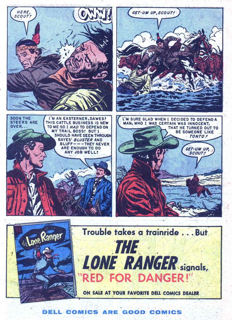 Read online Lone Ranger's Companion Tonto comic -  Issue #27 - 34