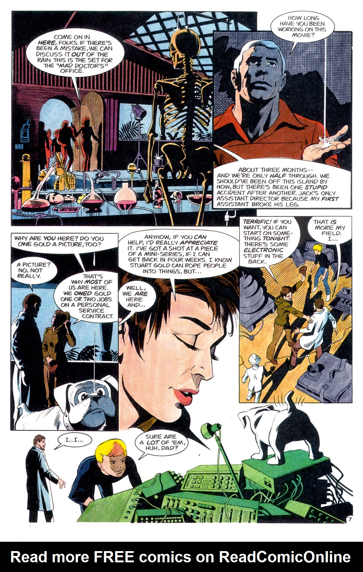 Read online Jonny Quest comic -  Issue #4 - 10
