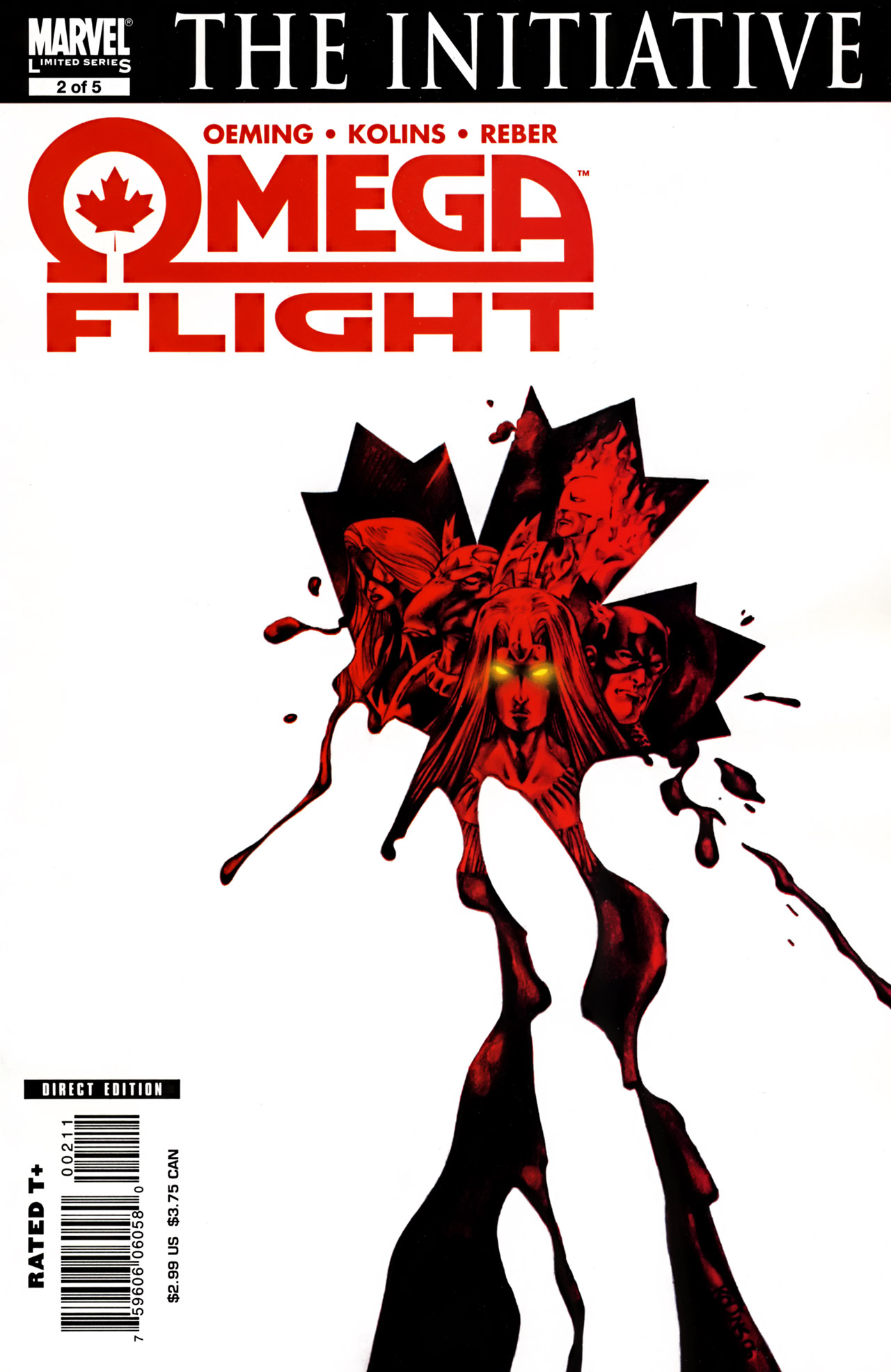 Read online Omega Flight comic -  Issue #2 - 1