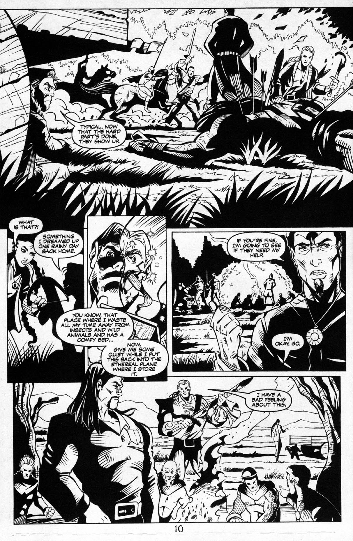 Read online Dungeons & Dragons: Black & White comic -  Issue #2 - 8
