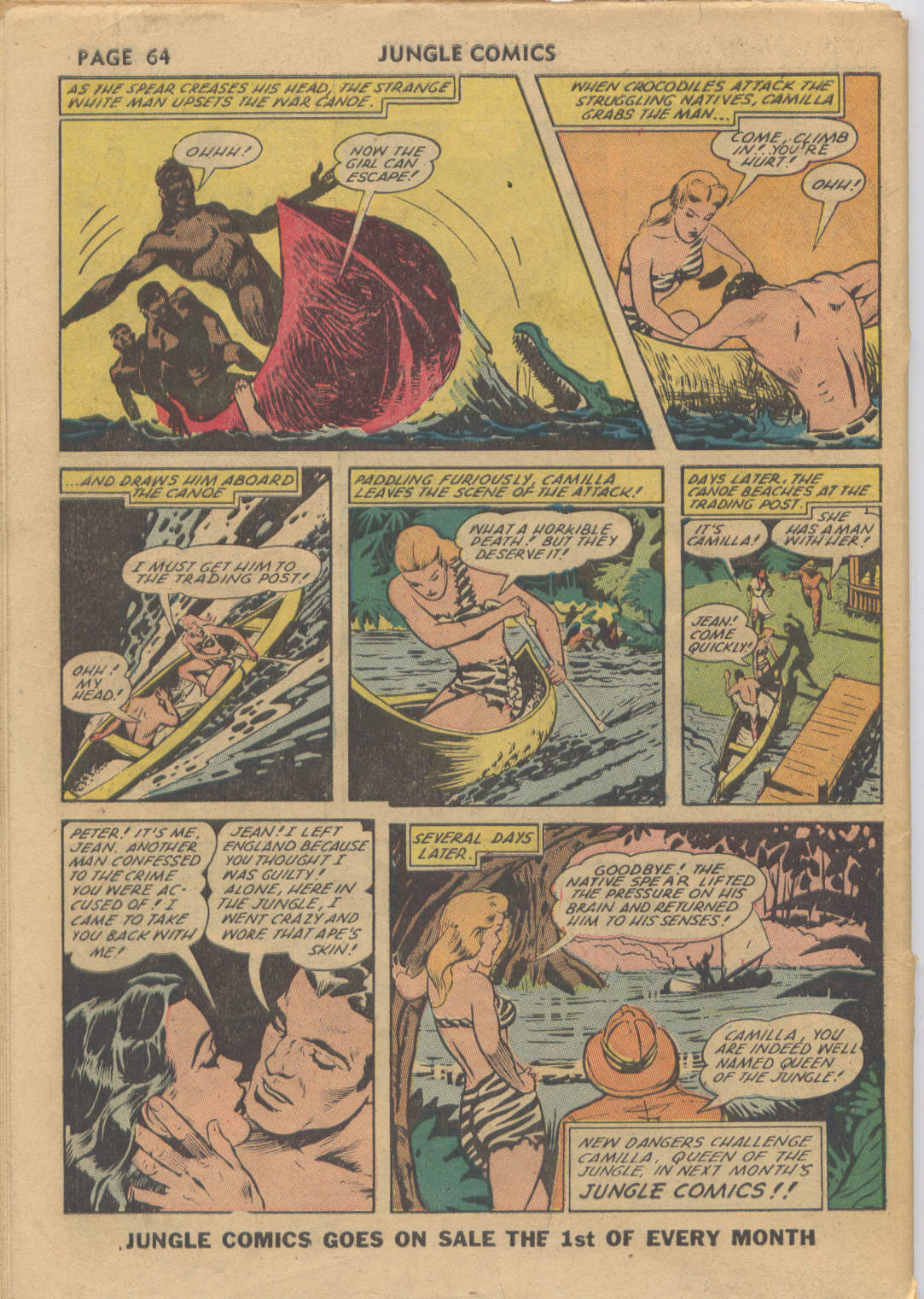 Read online Jungle Comics comic -  Issue #34 - 66