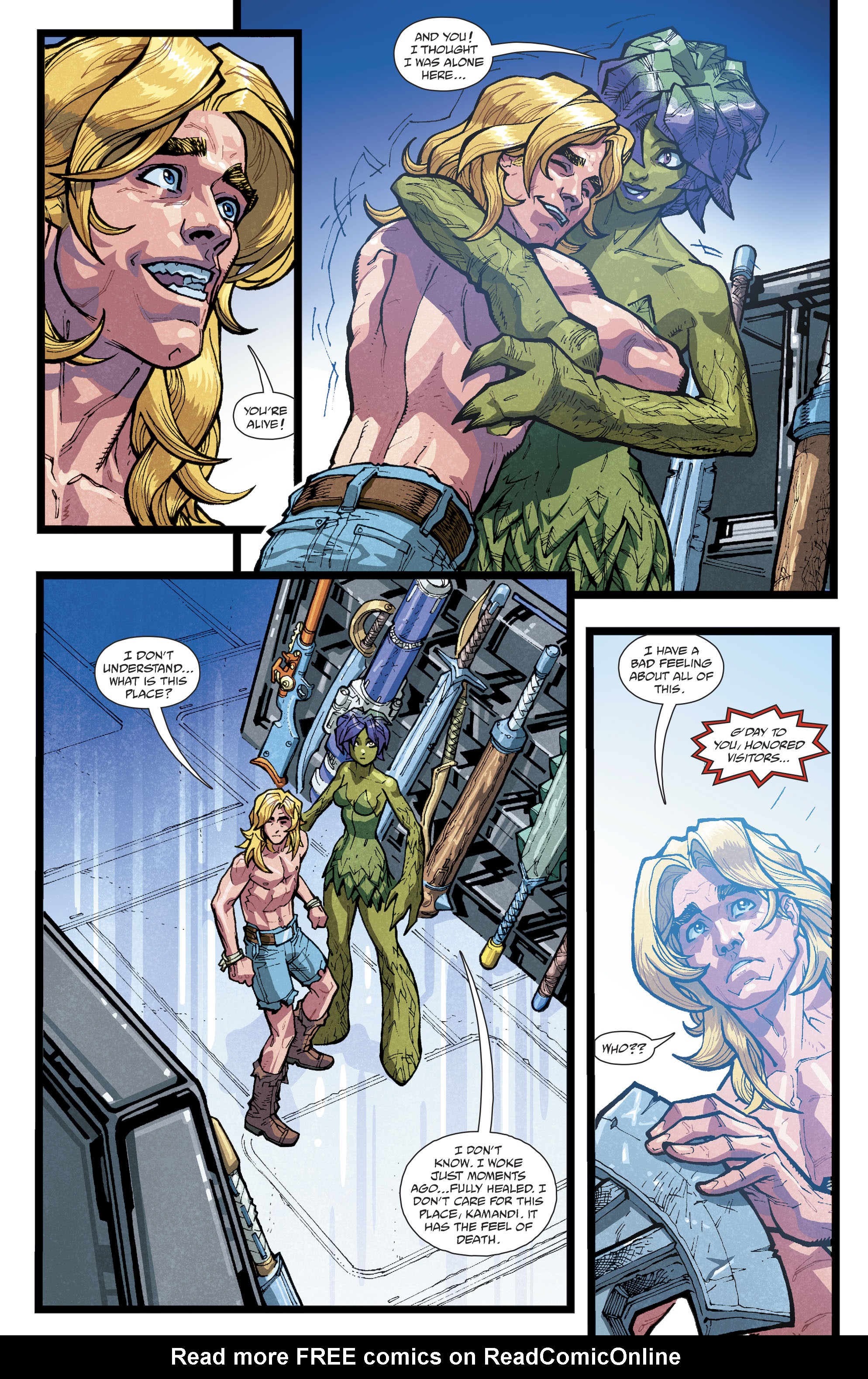 Read online The Kamandi Challenge comic -  Issue #4 - 22