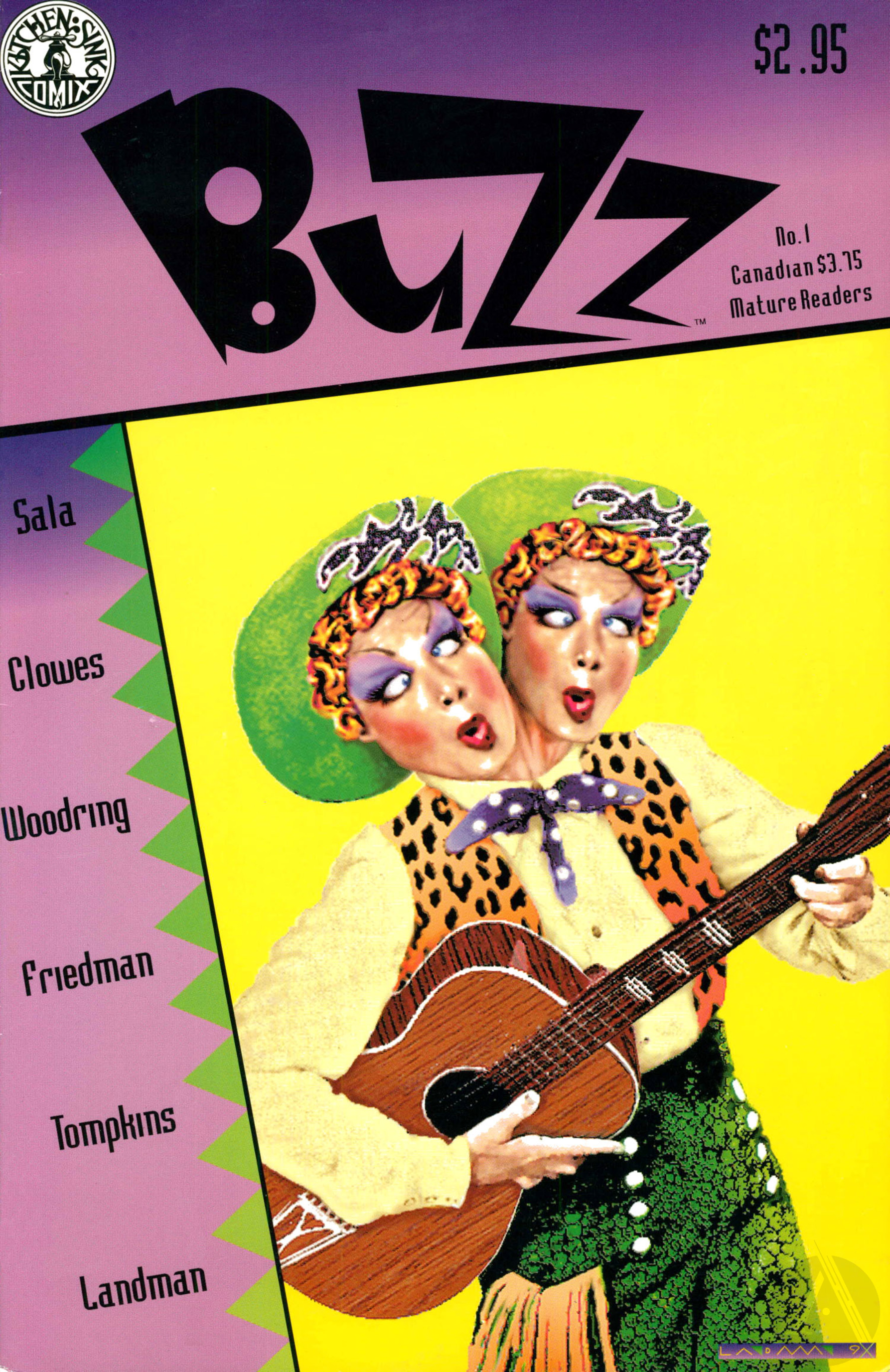 Read online Buzz (1990) comic -  Issue #1 - 1
