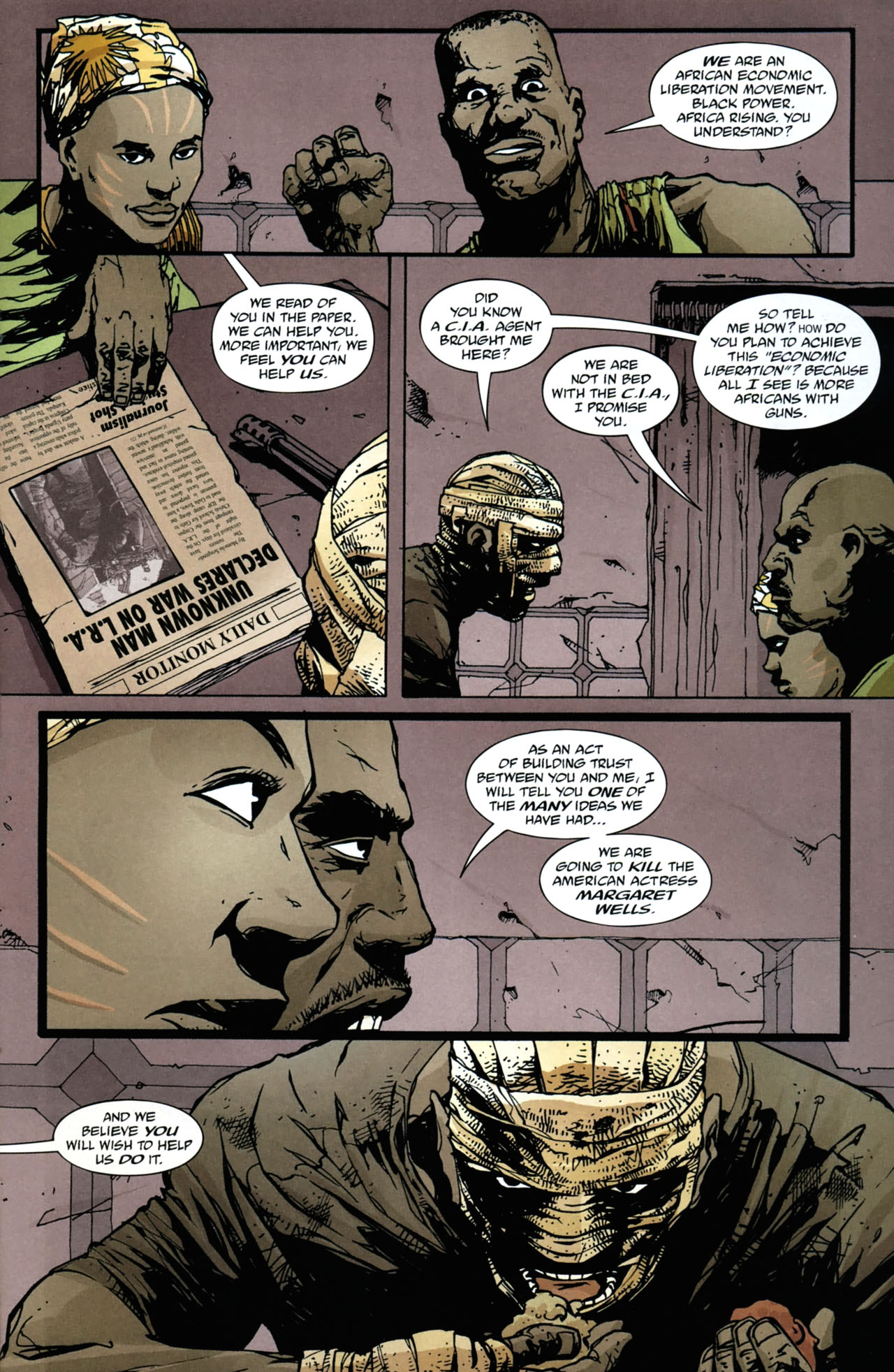 Read online Unknown Soldier (2008) comic -  Issue #8 - 19