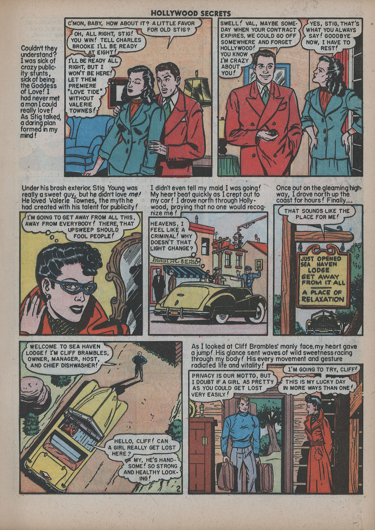 Read online Hollywood Secrets comic -  Issue #5 - 13