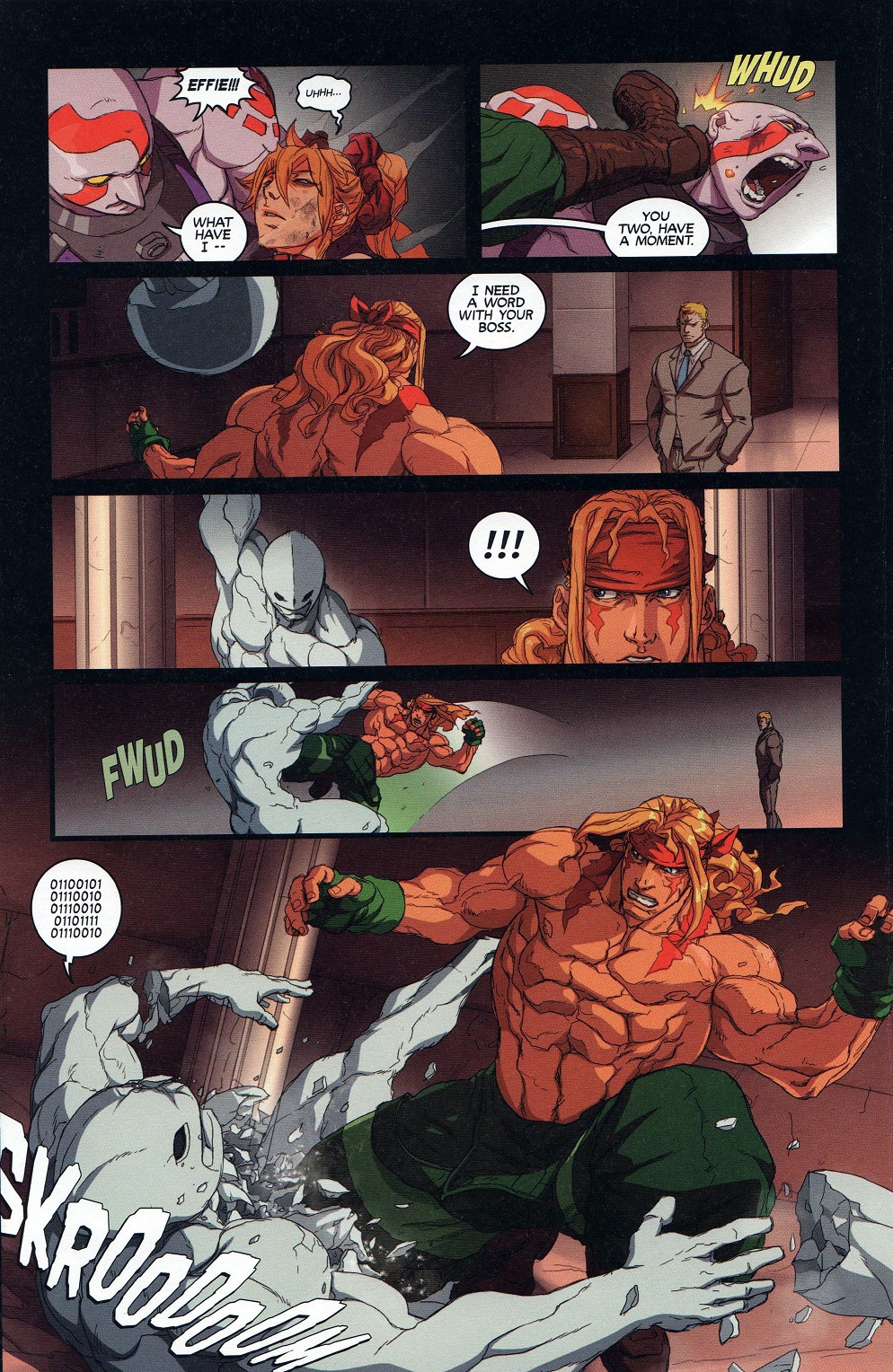 Read online Street Fighter Unlimited comic -  Issue #9 - 9