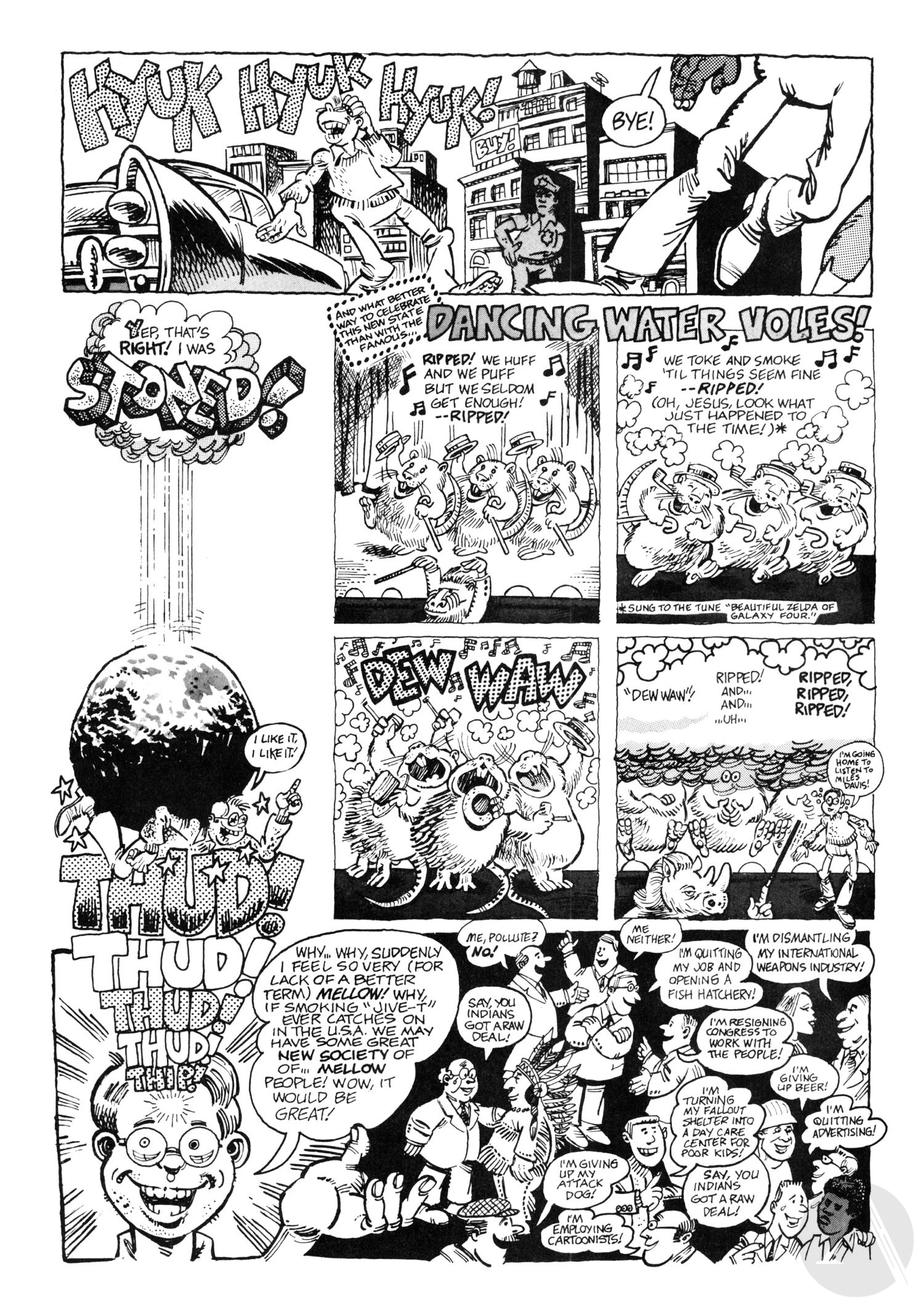 Read online Dope Comix comic -  Issue #5 - 6