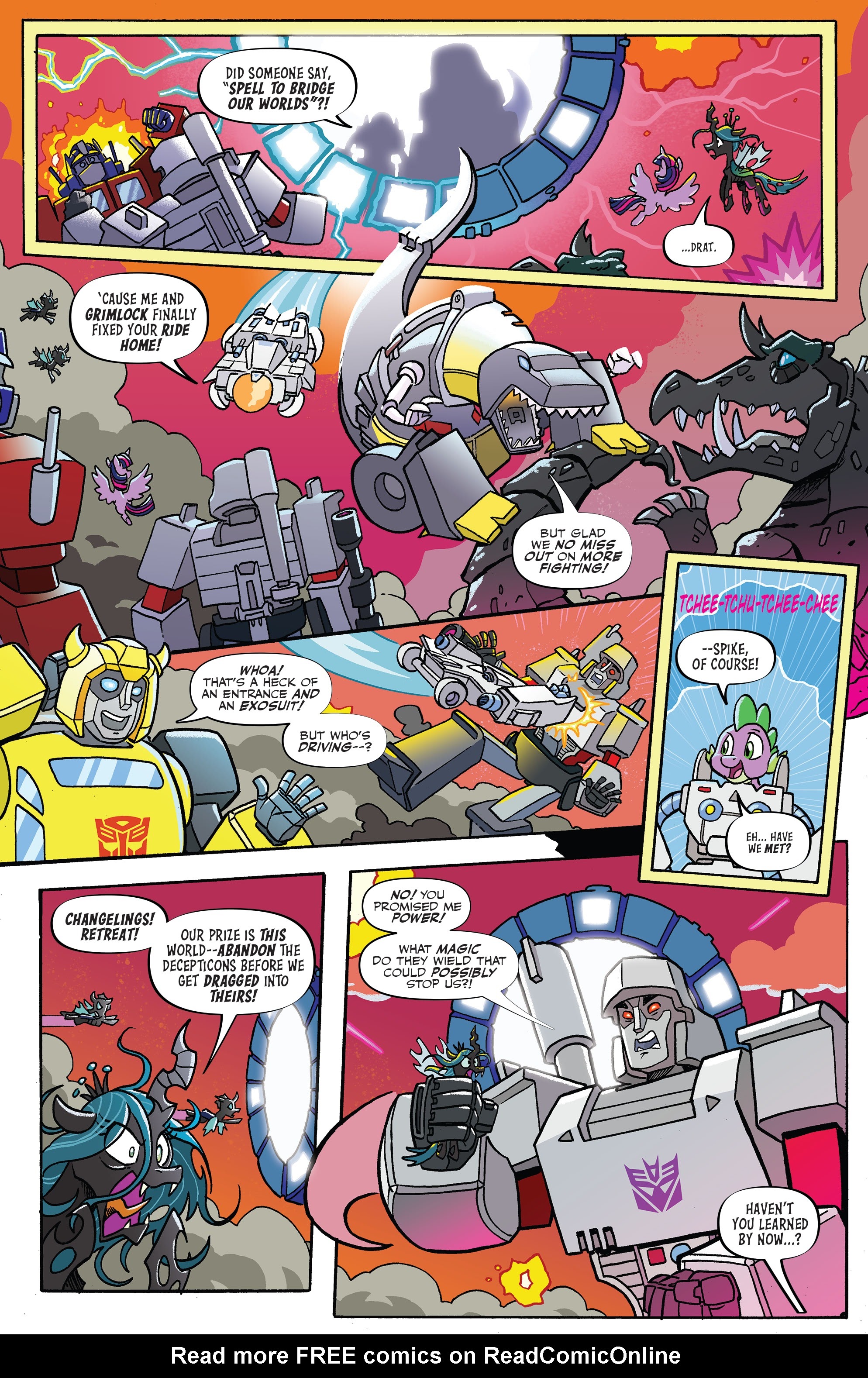 Read online My Little Pony/Transformers comic -  Issue #4 - 20