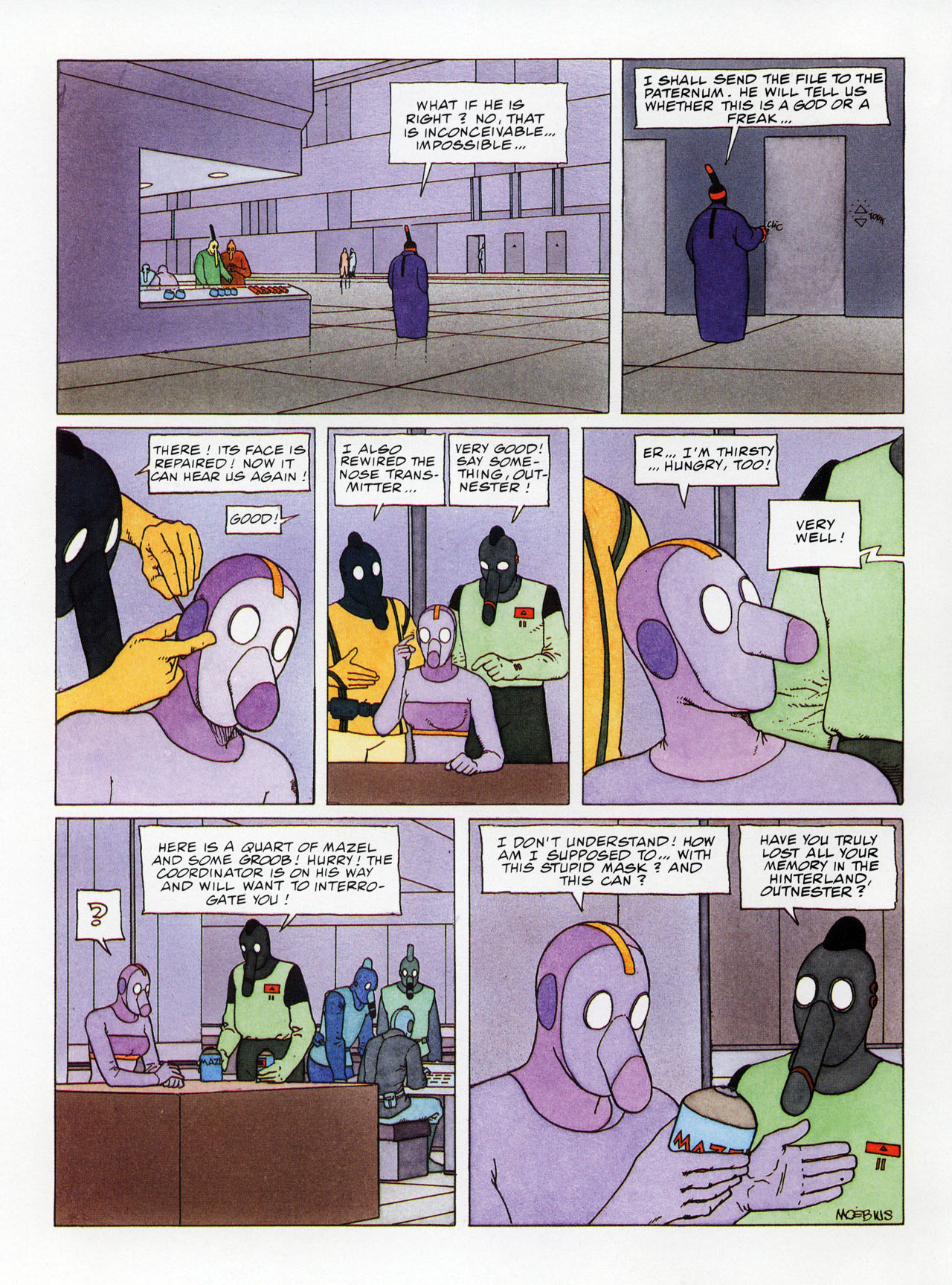 Read online Epic Graphic Novel: Moebius comic -  Issue # TPB 7 - 32