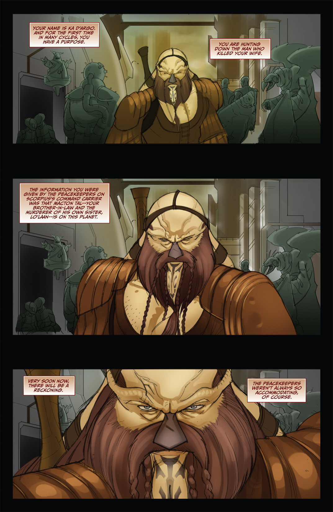 Read online Farscape: D'Argo's Trial comic -  Issue #4 - 4