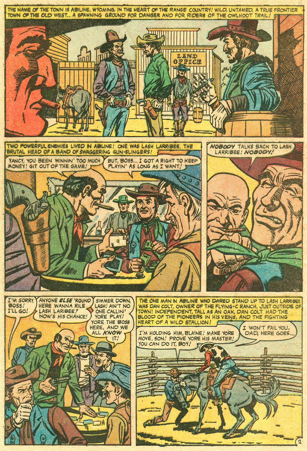Read online Kid Colt Outlaw comic -  Issue #130 - 4