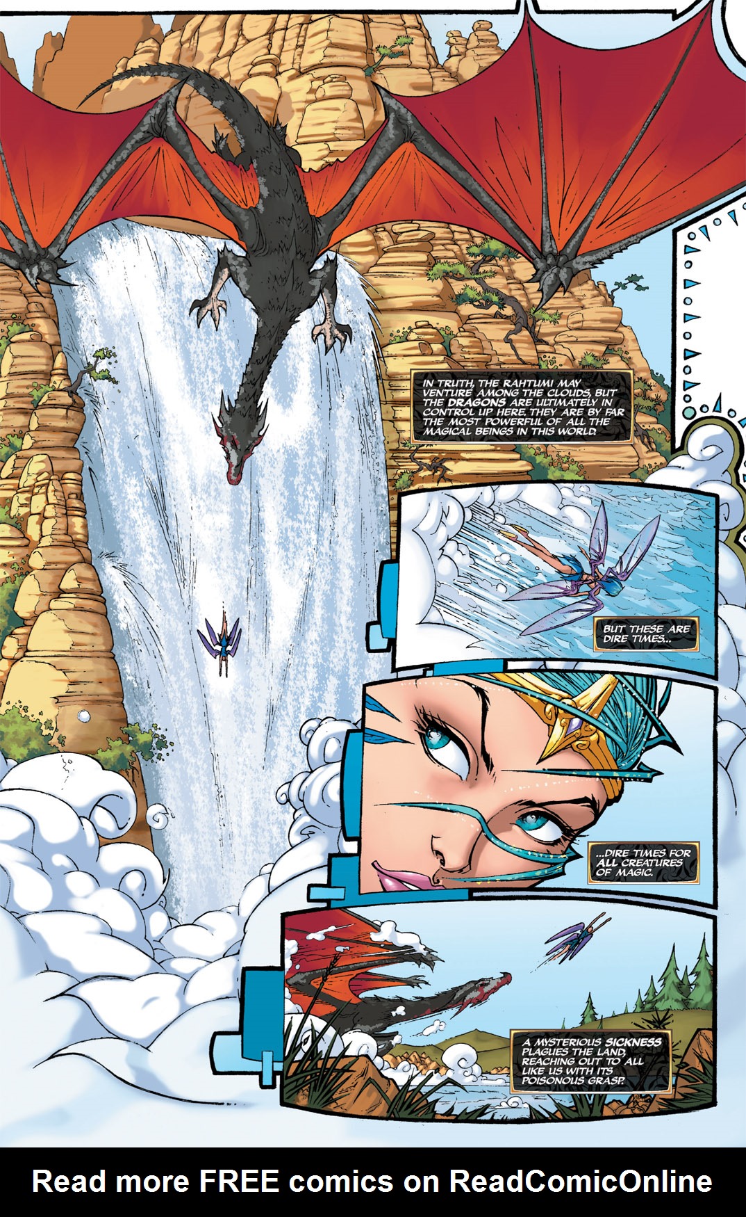 Read online Michael Turner's Soulfire: Dying Of The Light comic -  Issue #0 - 5