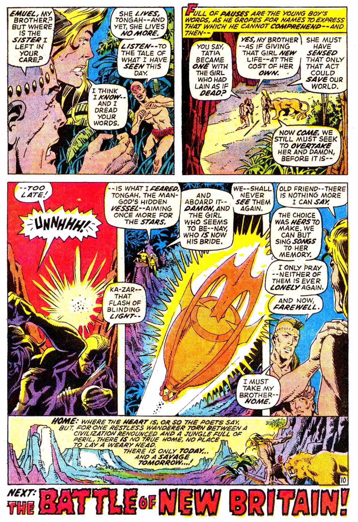 Read online Astonishing Tales (1970) comic -  Issue #7 - 21