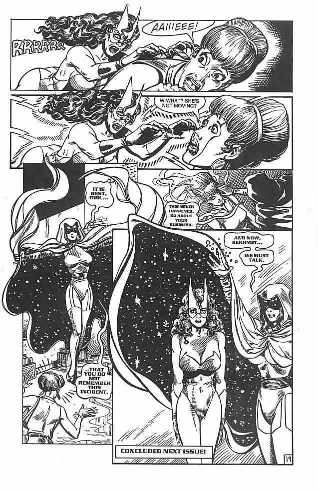 Read online Femforce: Rampaging She-Cat! comic -  Issue # Full - 21