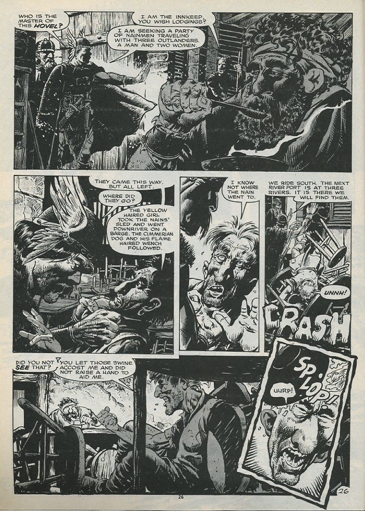 Read online The Savage Sword Of Conan comic -  Issue #179 - 28
