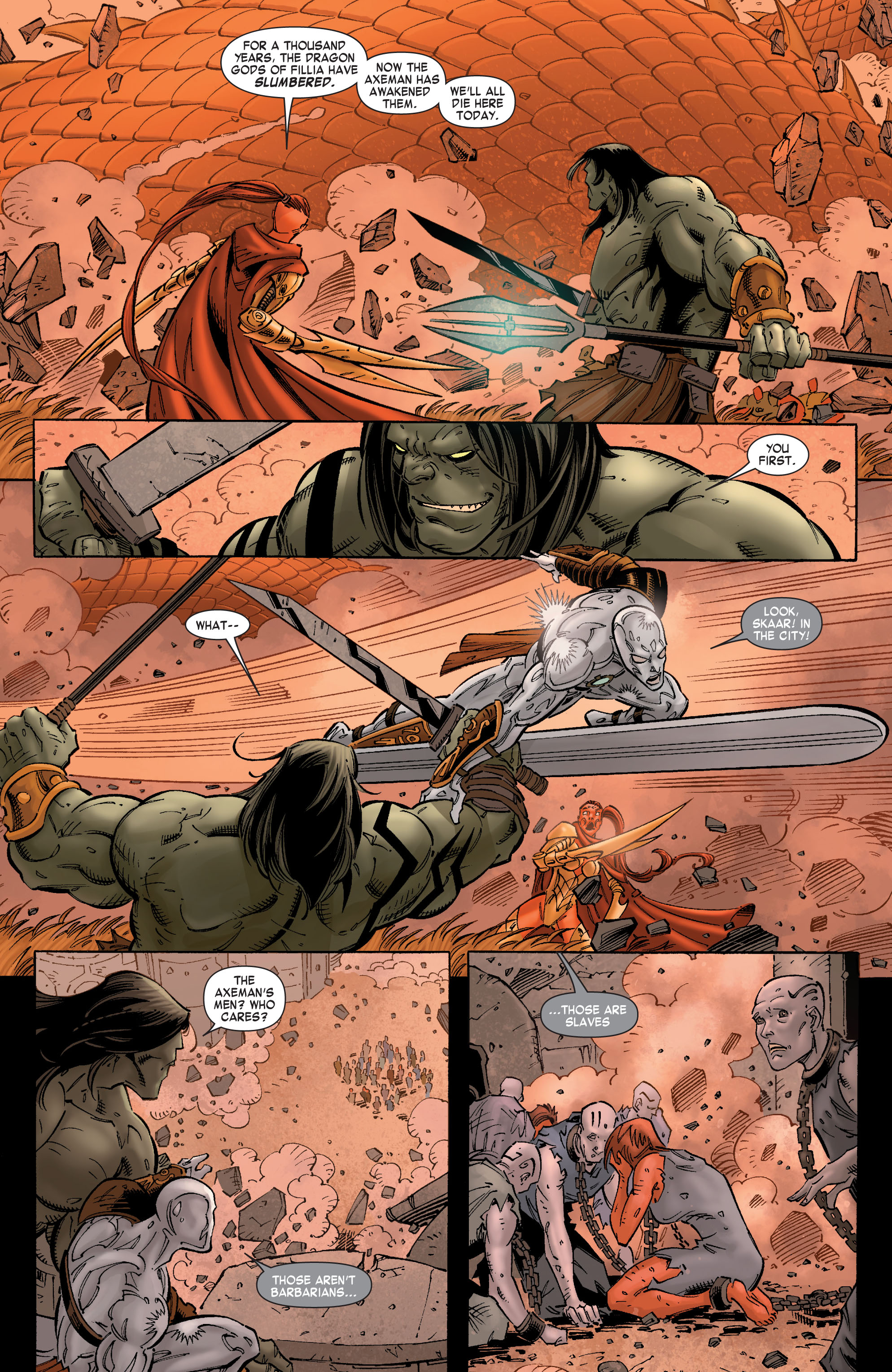 Read online Skaar: Son of Hulk comic -  Issue #8 - 18