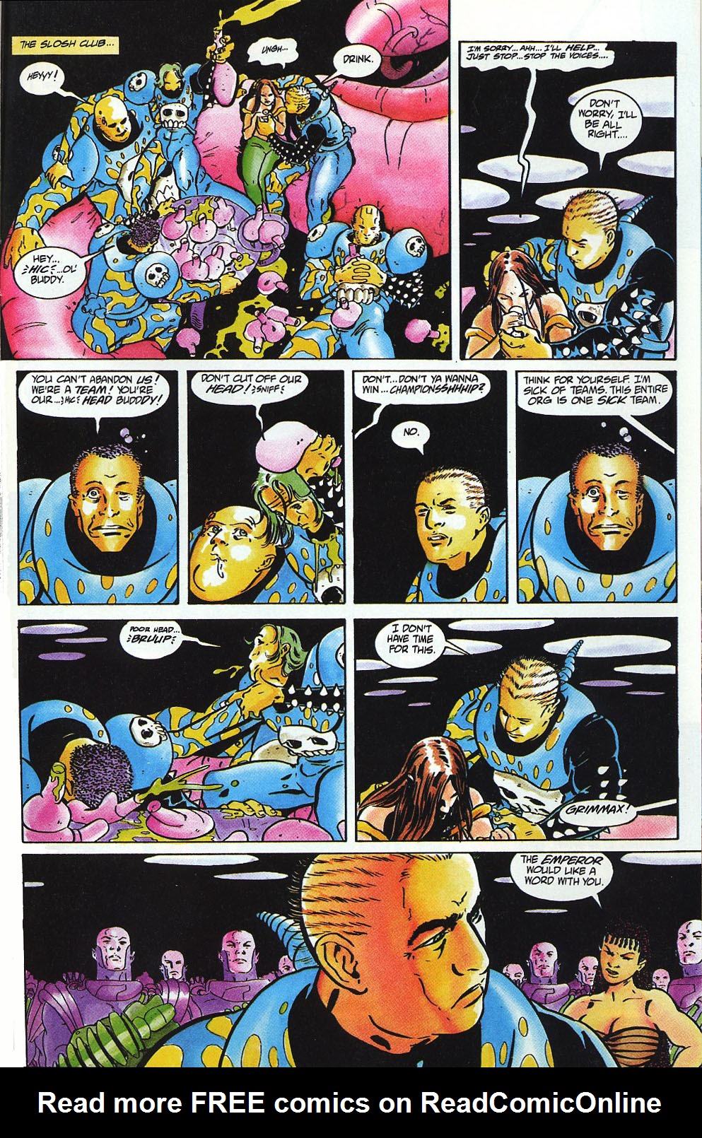 Read online Warriors of Plasm comic -  Issue #8 - 24