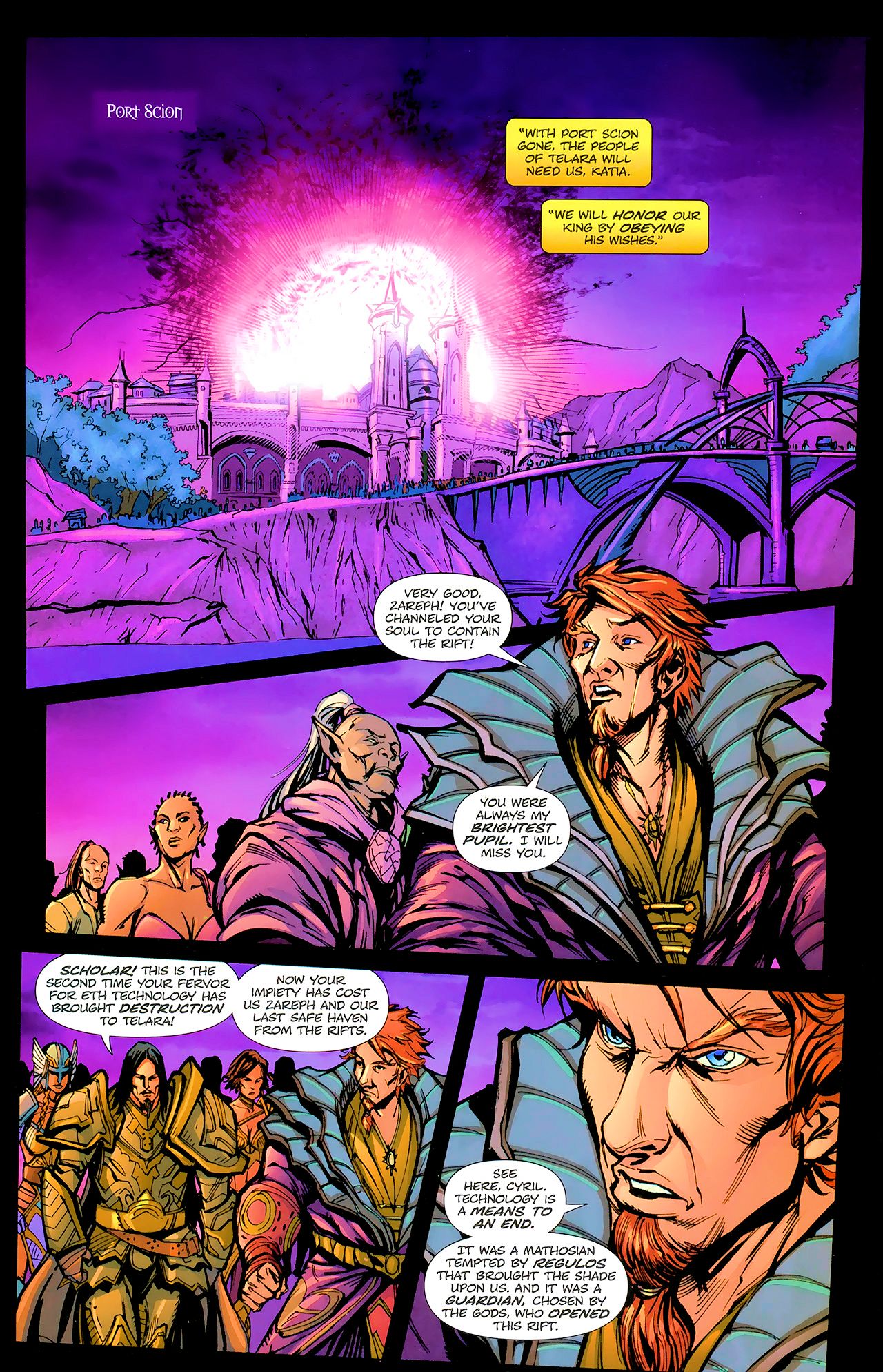 Read online Telara Chronicles comic -  Issue #4 - 19