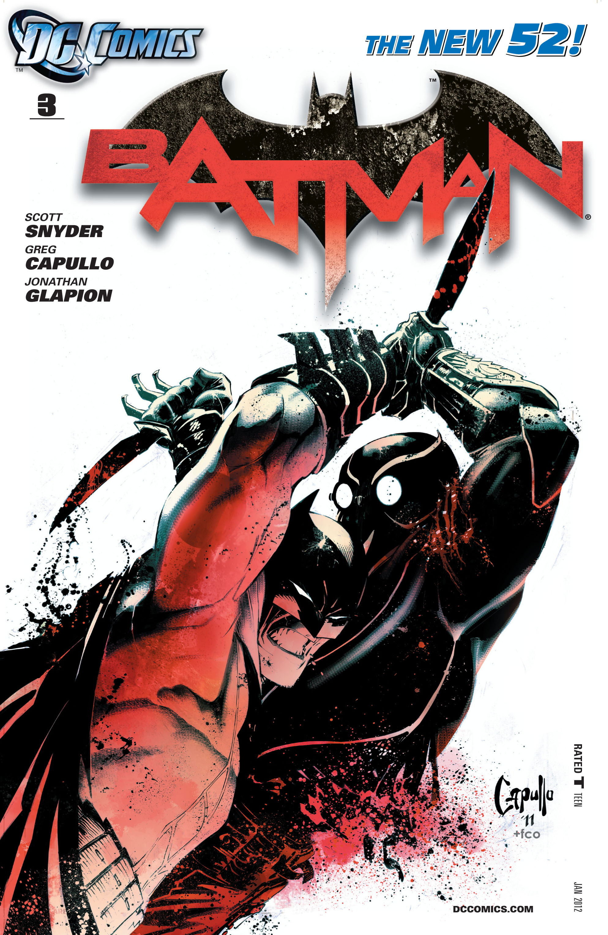 Read online Batman (2011) comic -  Issue #3 - 1