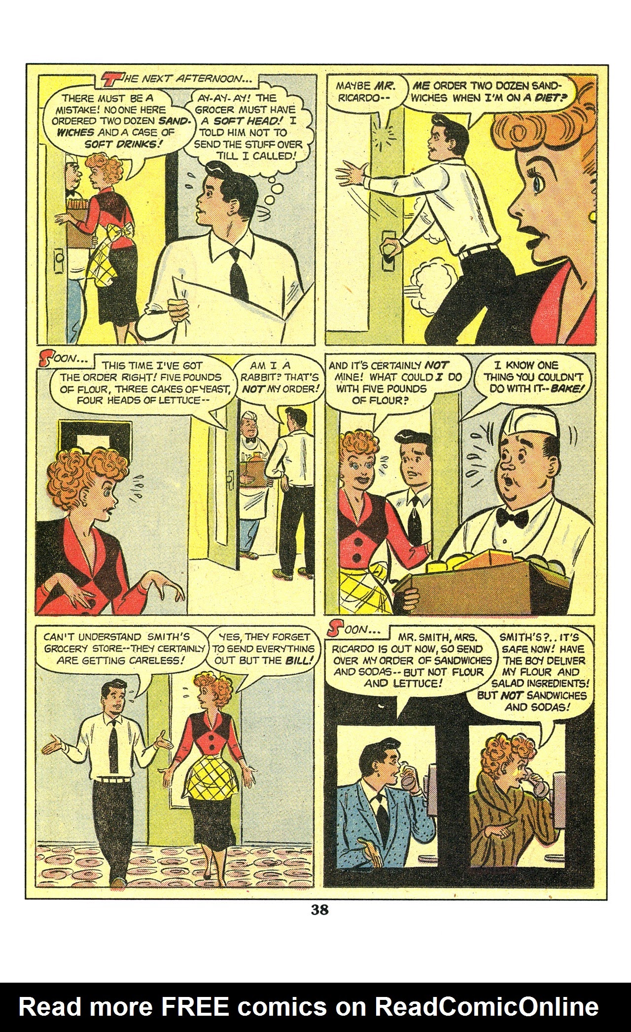 Read online I Love Lucy in Full Color comic -  Issue # Full - 40