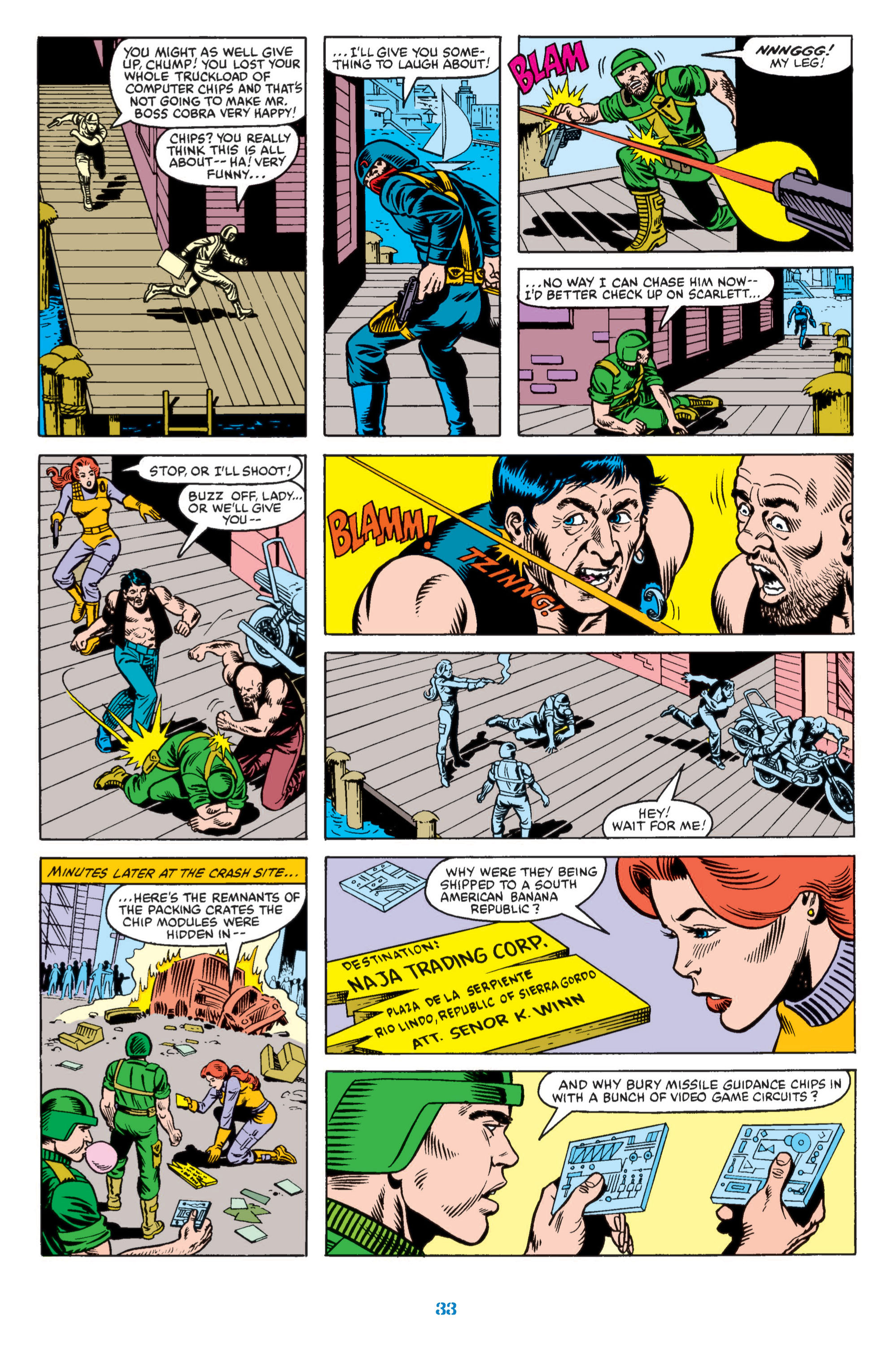 Read online Classic G.I. Joe comic -  Issue # TPB 2 (Part 1) - 34