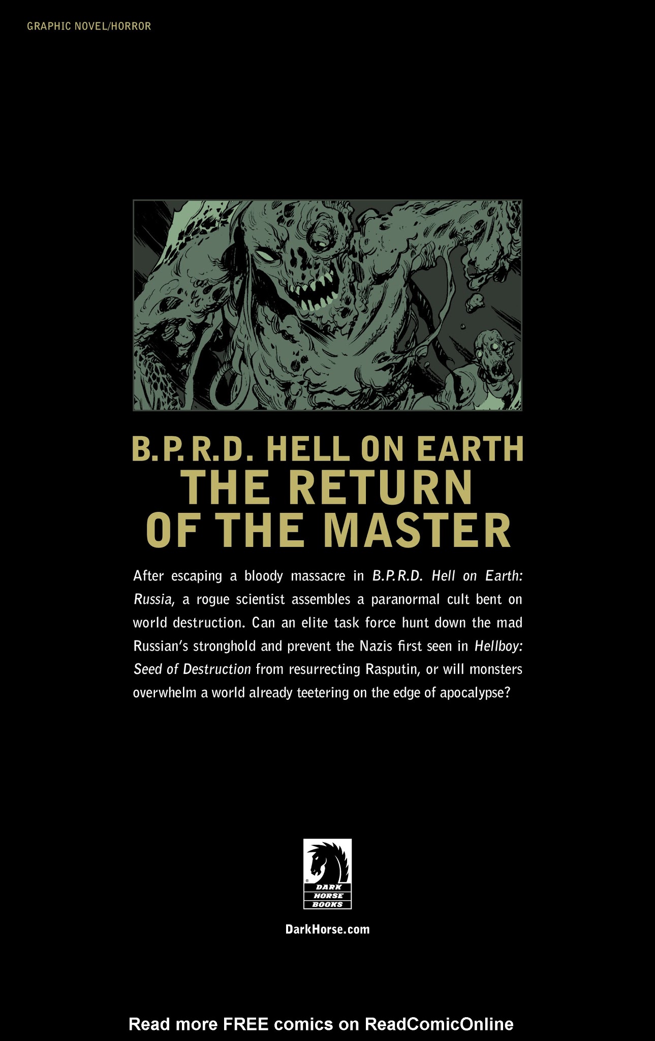 Read online B.P.R.D. Hell on Earth: The Return of the Master comic -  Issue # _TPB - 159