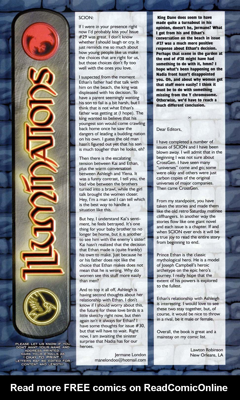 Read online Scion comic -  Issue #32 - 25