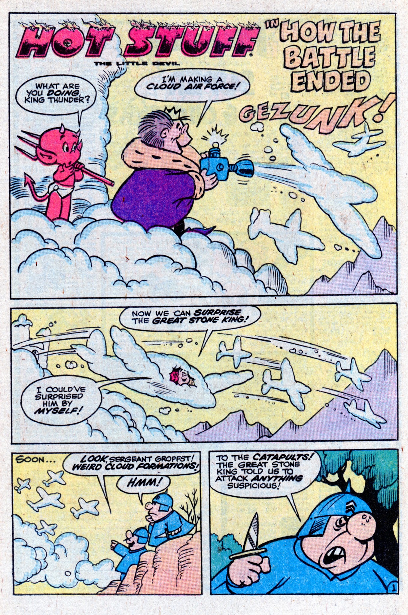 Read online Hot Stuff, the Little Devil comic -  Issue #148 - 12