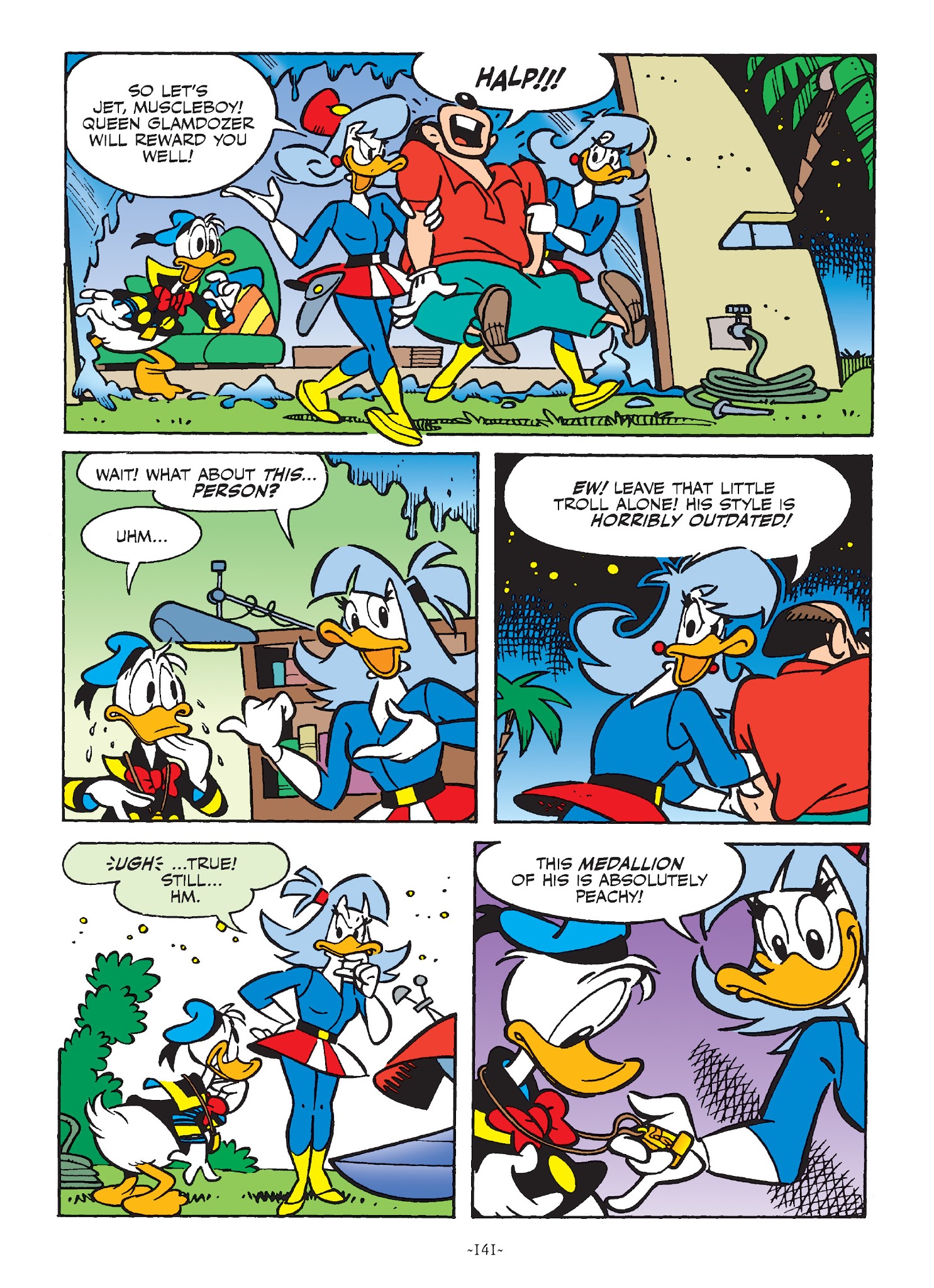 Read online Mickey and Donald: The Search For the Zodiac Stone comic -  Issue # TPB - 140