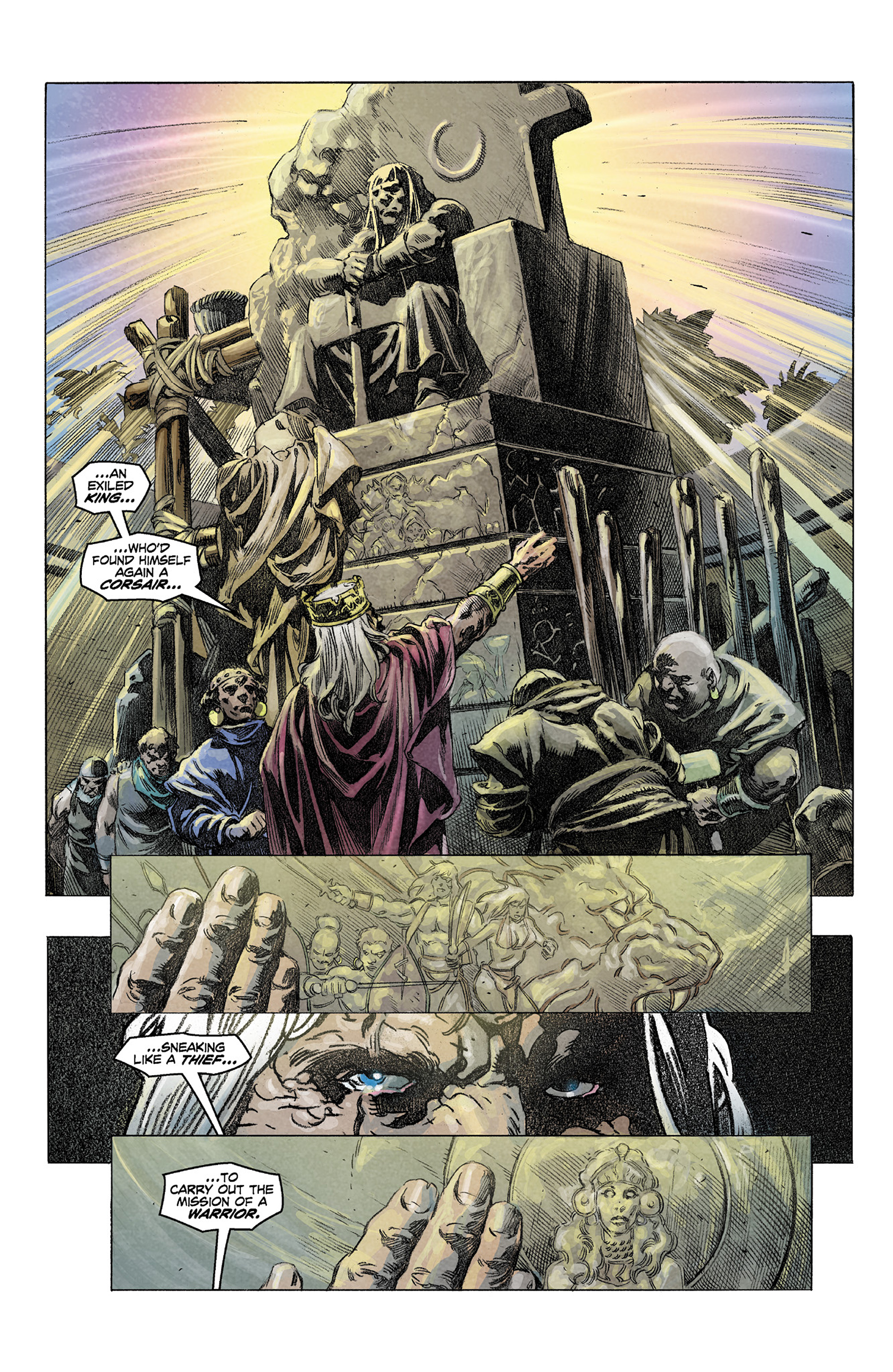 Read online King Conan: The Conqueror comic -  Issue #3 - 9