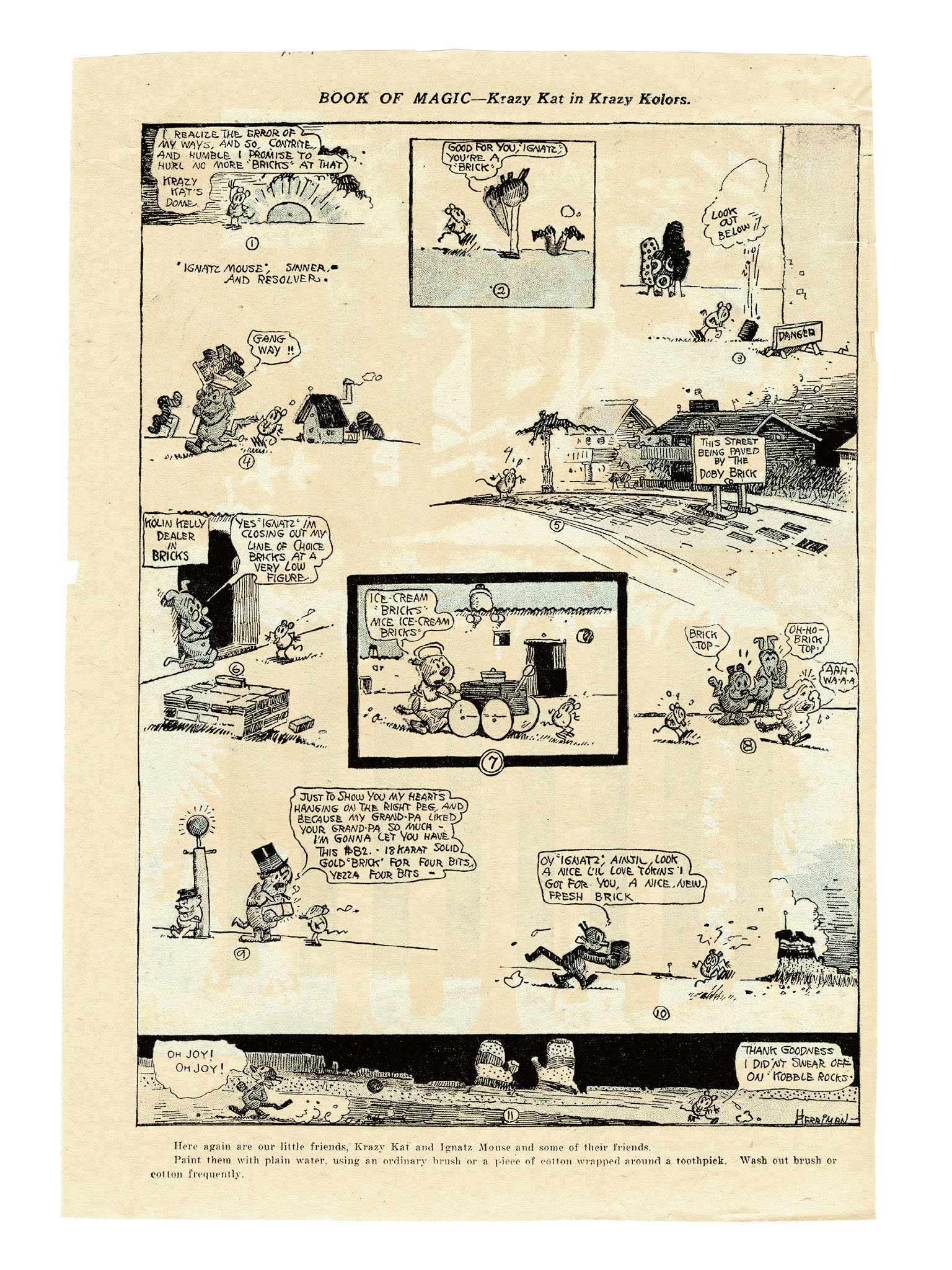 Read online Krazy & Ignatz comic -  Issue # TPB 9 - 29