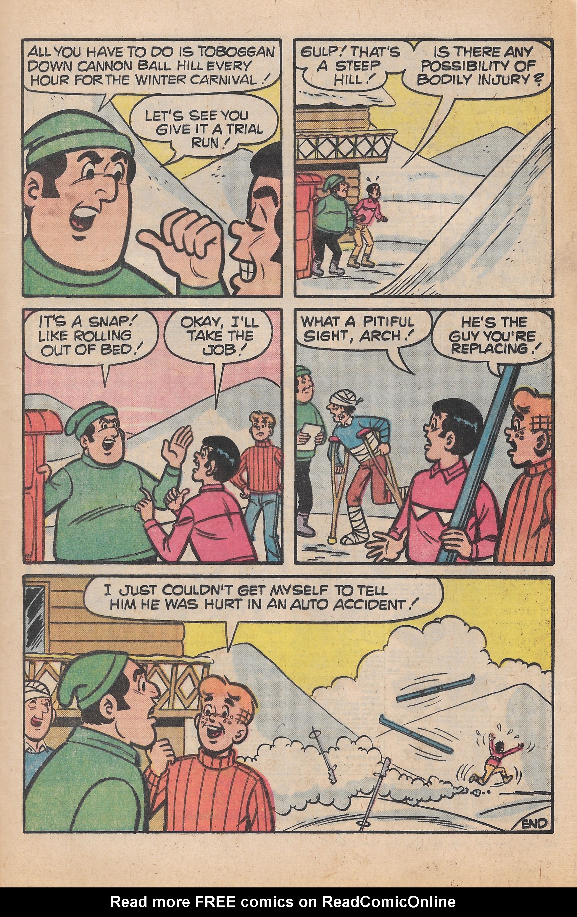 Read online Reggie and Me (1966) comic -  Issue #103 - 33