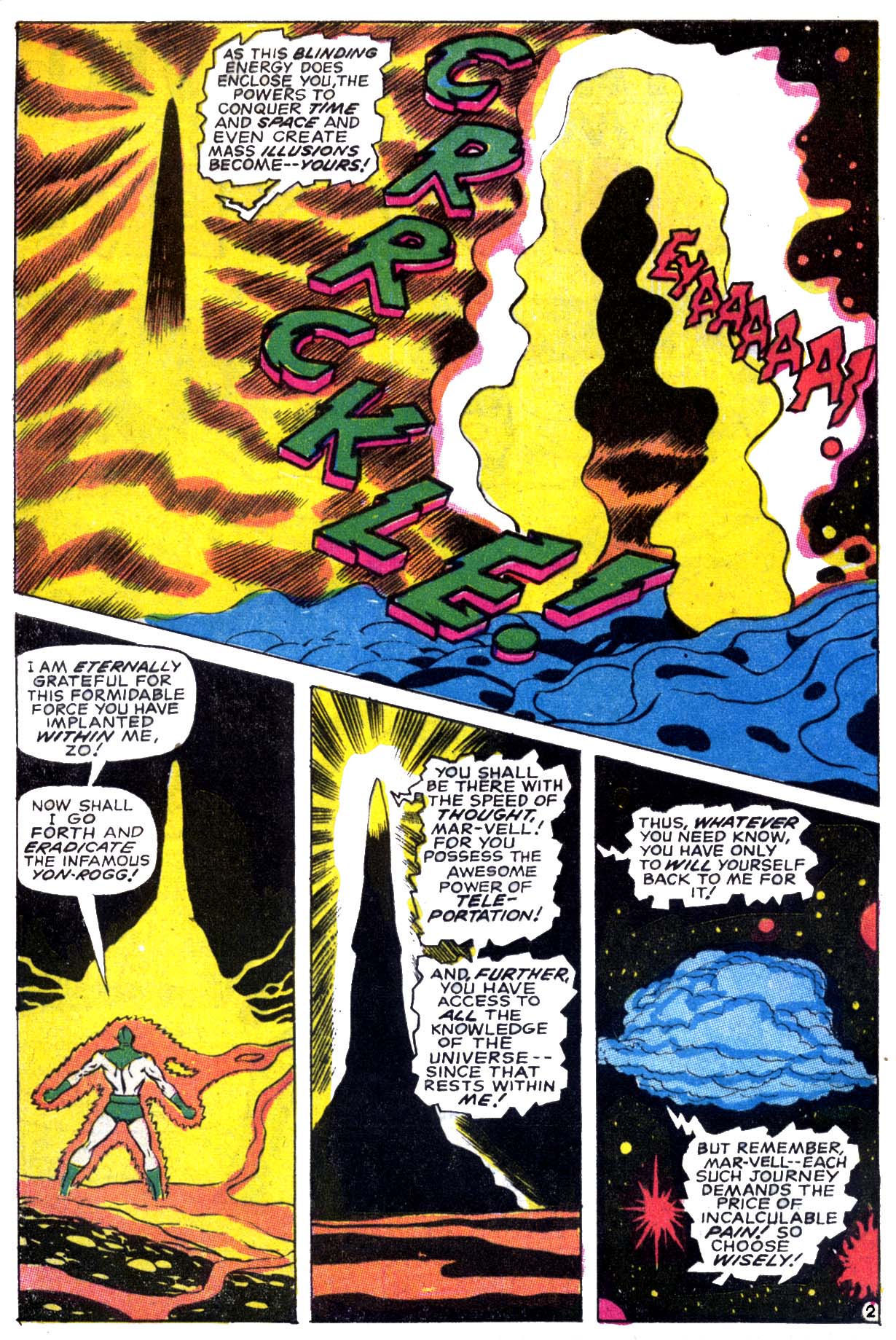 Read online Captain Marvel (1968) comic -  Issue #12 - 3
