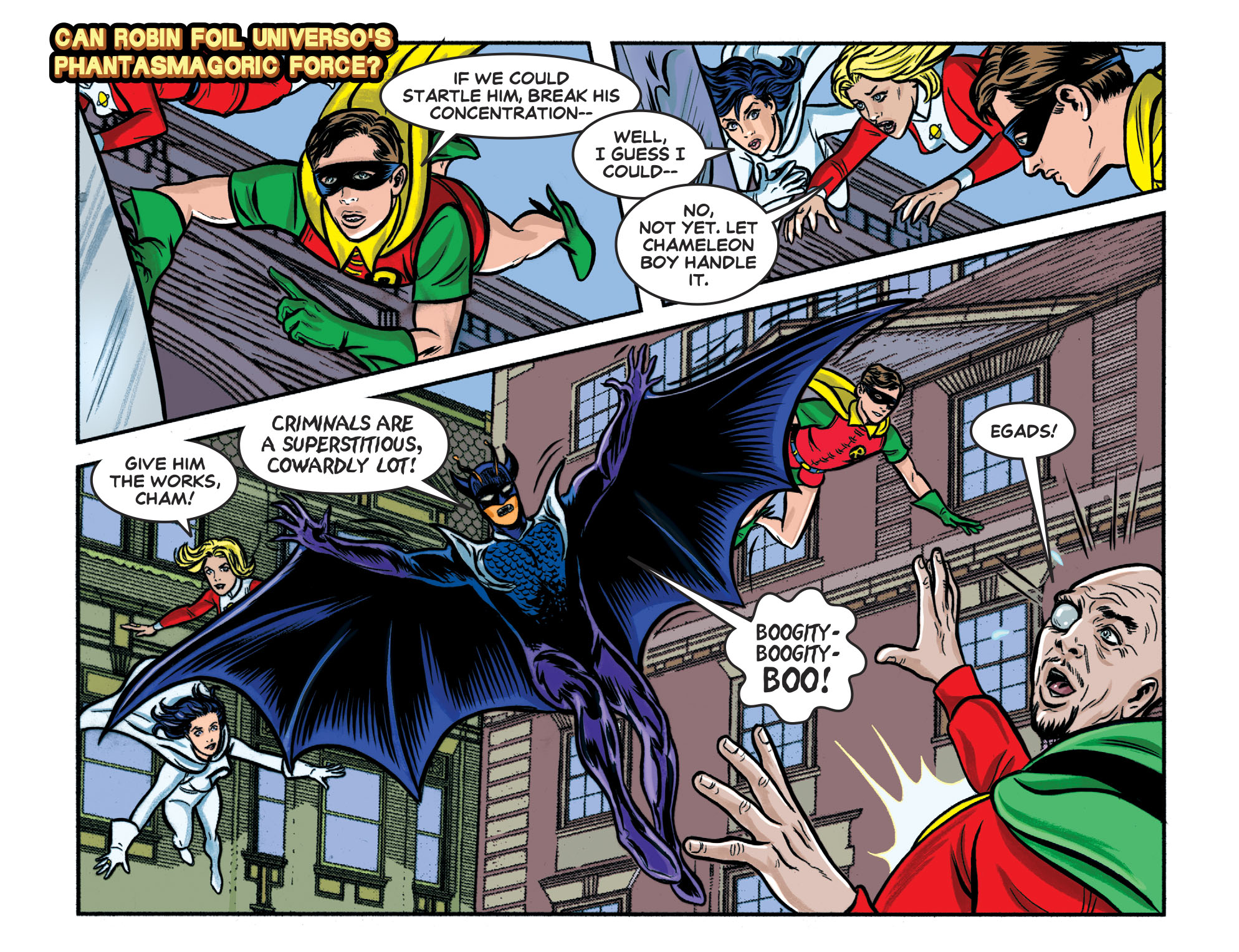 Read online Batman '66 Meets the Legion of Super-Heroes comic -  Issue #2 - 4