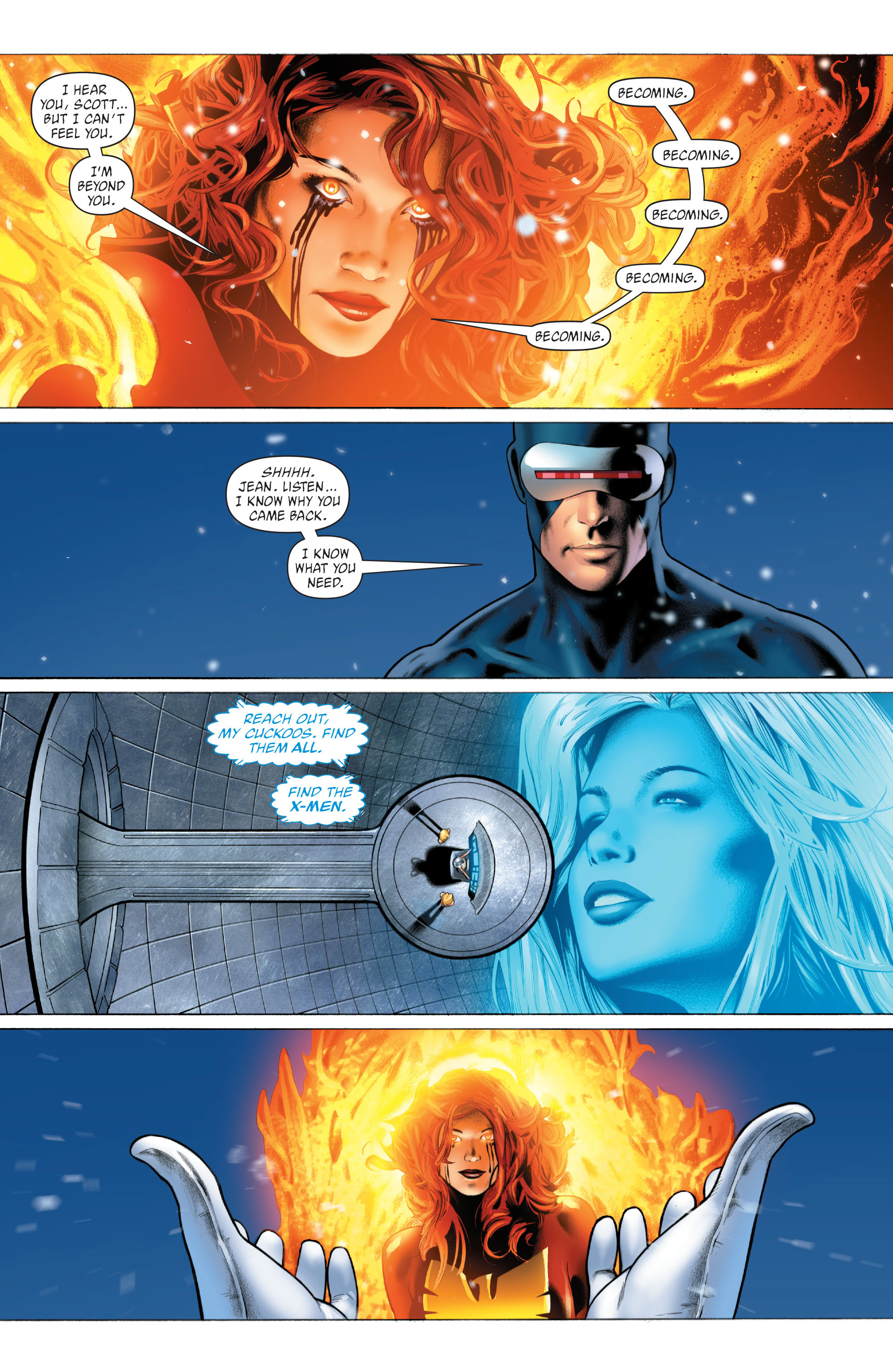 Read online X-Men: Phoenix - Endsong comic -  Issue #5 - 17