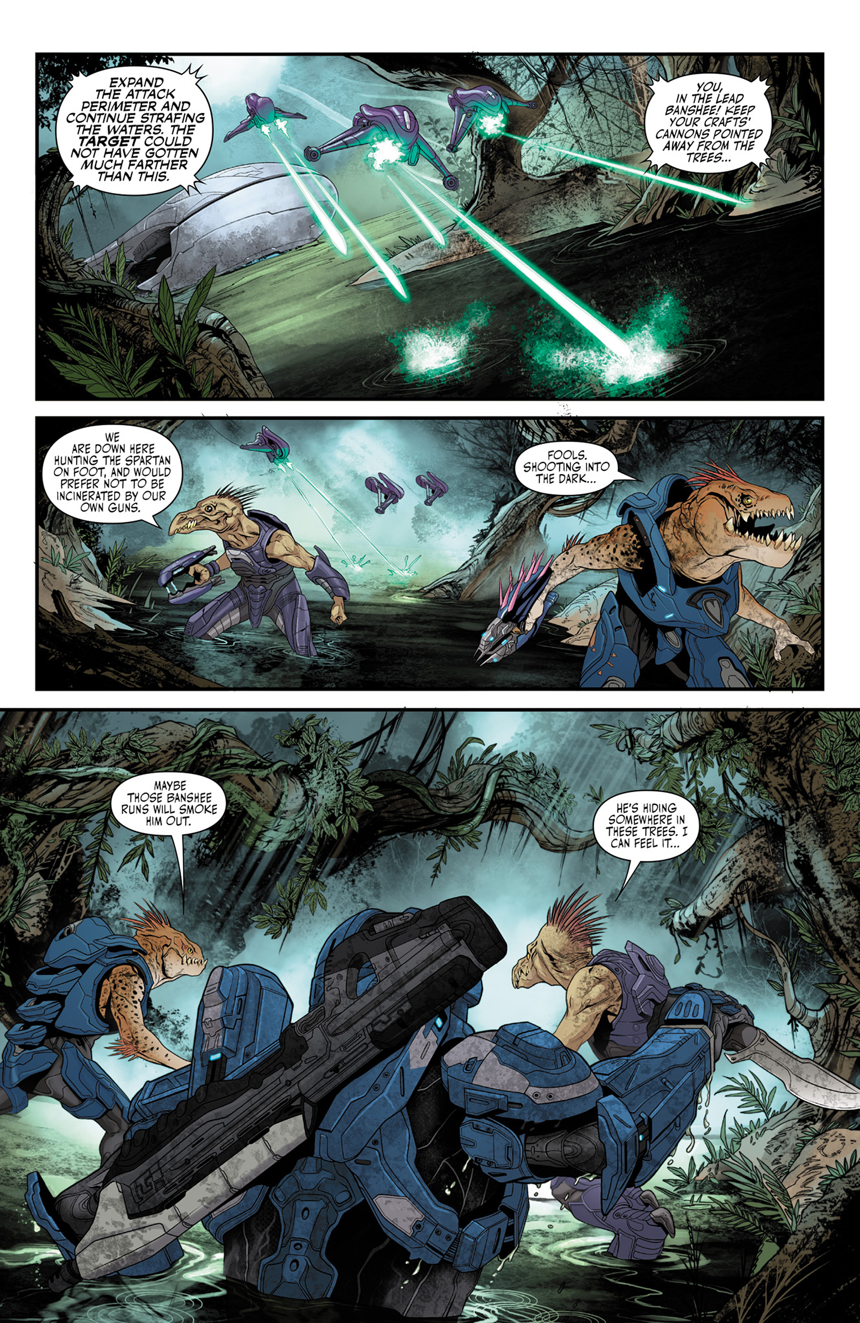 Read online Halo: Escalation comic -  Issue #22 - 13